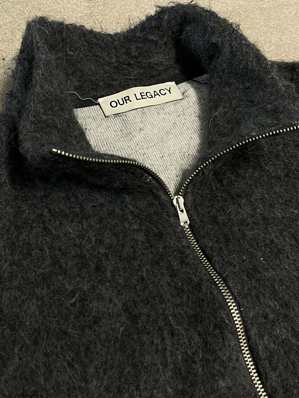 Our Legacy Shrunken Full Zip Polo Size US M / EU 48-50 / 2 - 3 Thumbnail