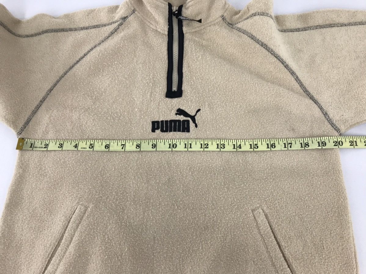 Puma × Vintage Vintage Puma Fleece Sweatshirt Half Zip Embroidery Logo M Size US M / EU 48-50 / 2 - 6 Thumbnail