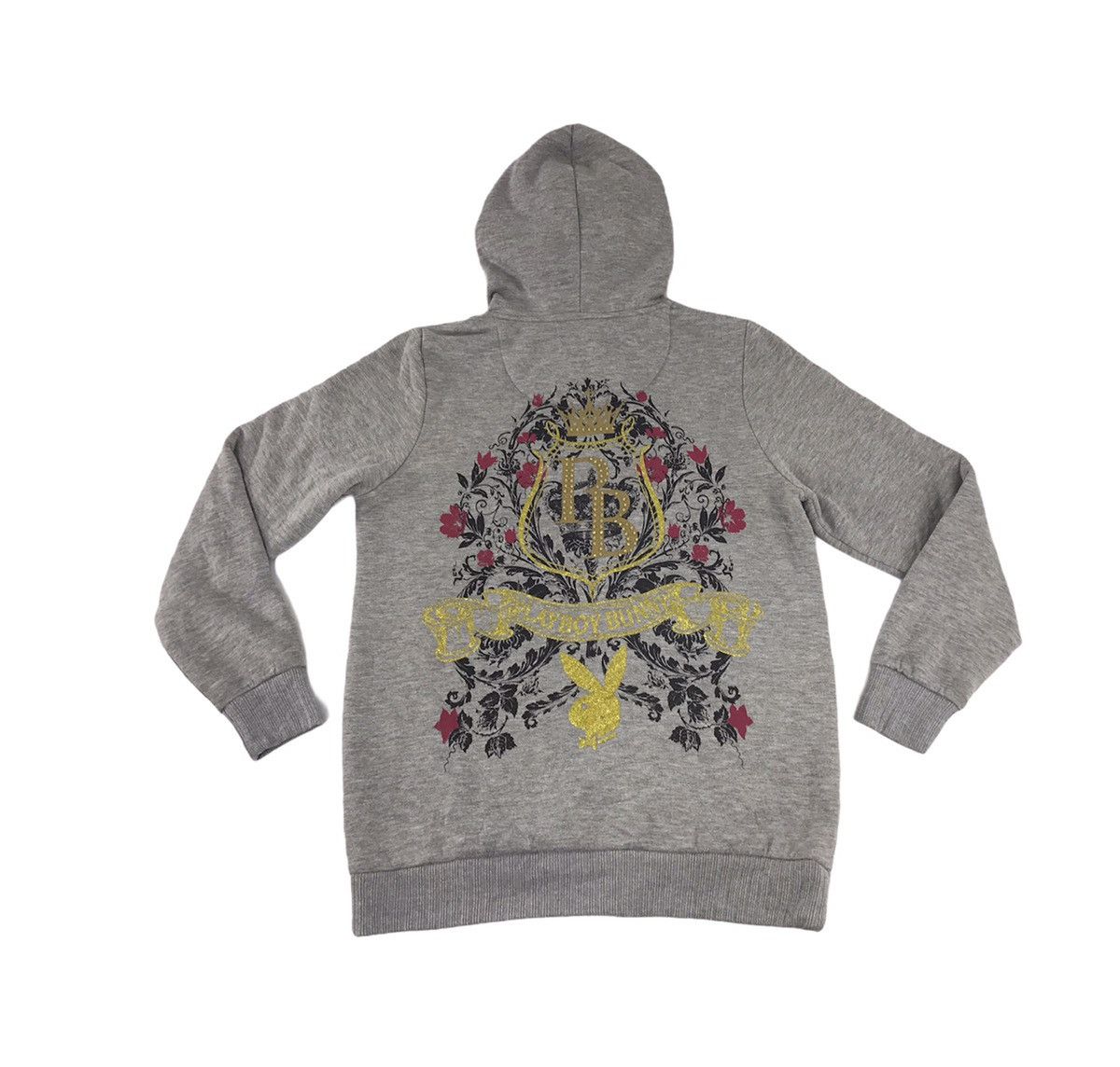 Playboy × Vintage Vintage Playboy Bunny Logo Sherpa inner Hoodies Sweatshirt Size US M / EU 48-50 / 2 - 1 Thumbnail