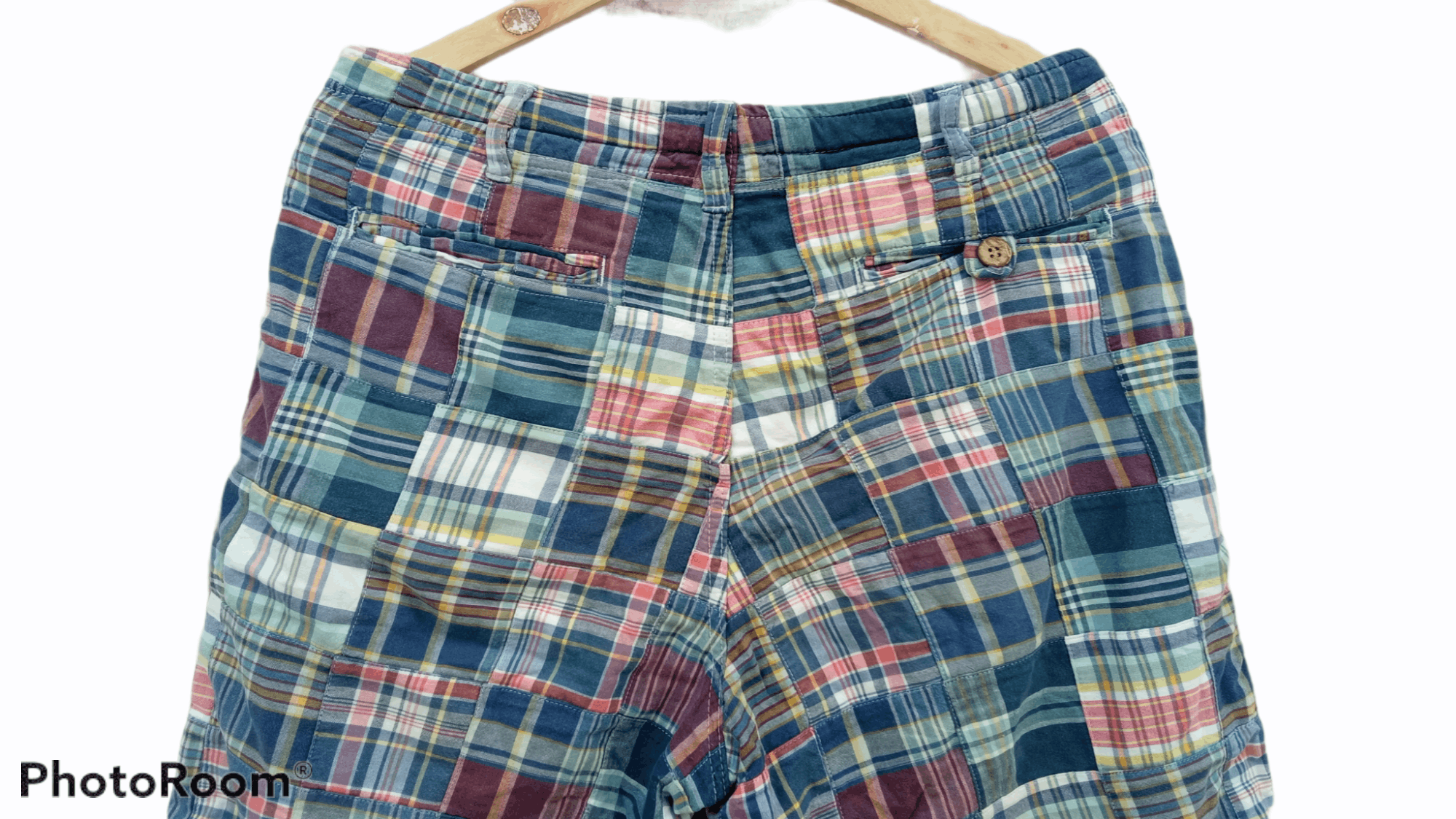 Japanese Brand 🔥🔥Kaluluwa Multicolor Patchwork Short Pants Size US 34 / EU 50 - 15 Thumbnail