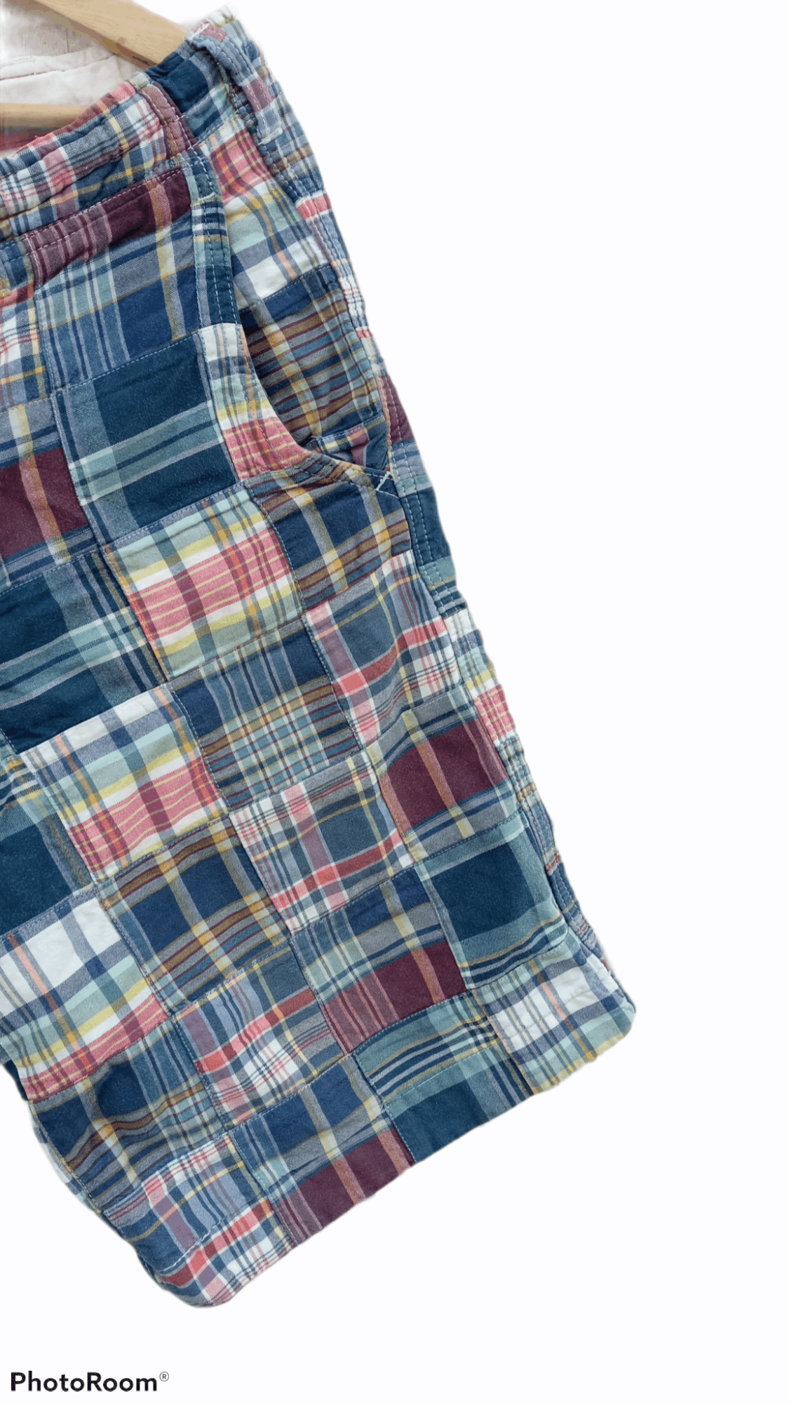 Japanese Brand 🔥🔥Kaluluwa Multicolor Patchwork Short Pants Size US 34 / EU 50 - 10 Thumbnail