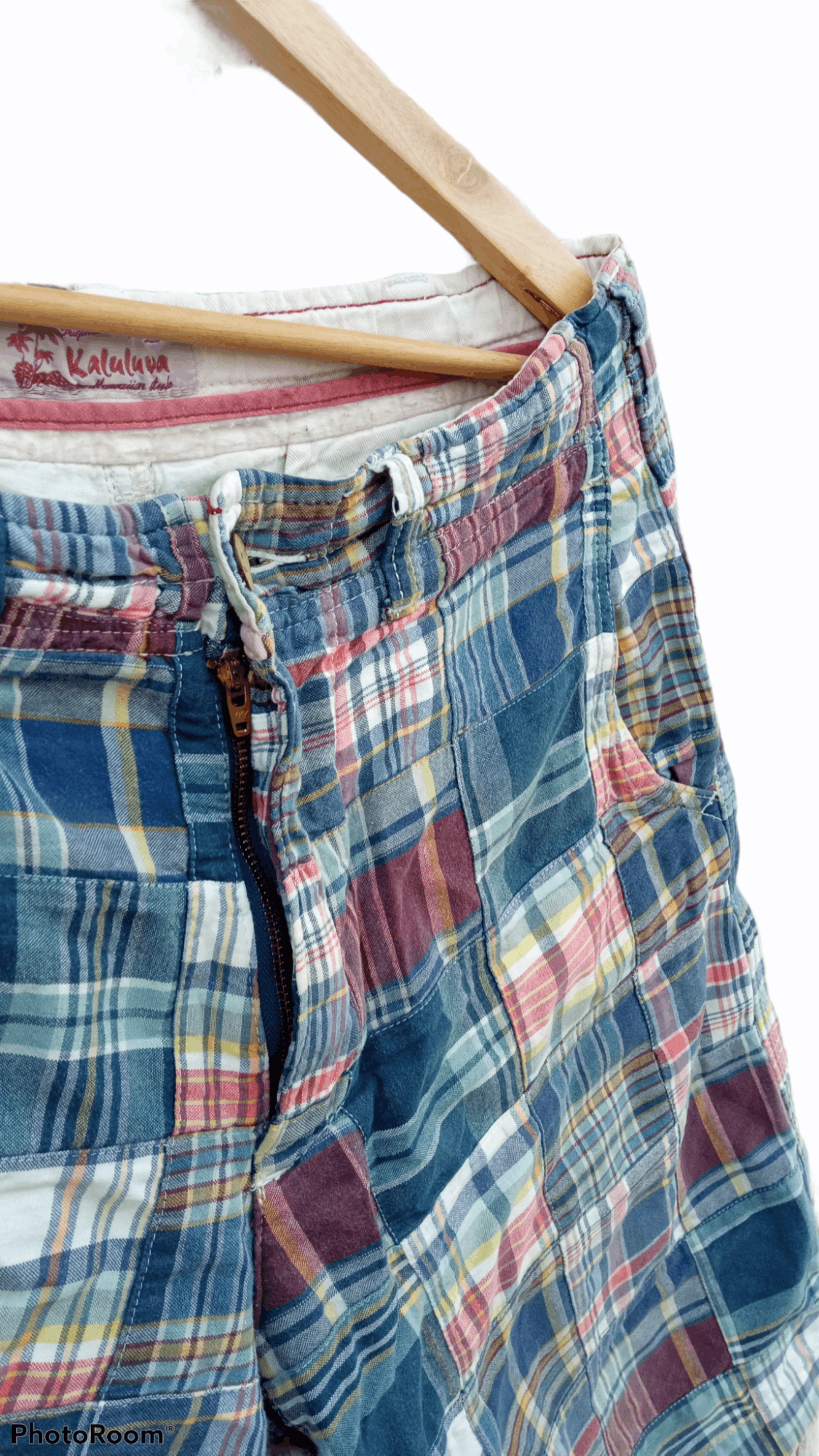 Japanese Brand 🔥🔥Kaluluwa Multicolor Patchwork Short Pants Size US 34 / EU 50 - 11 Thumbnail