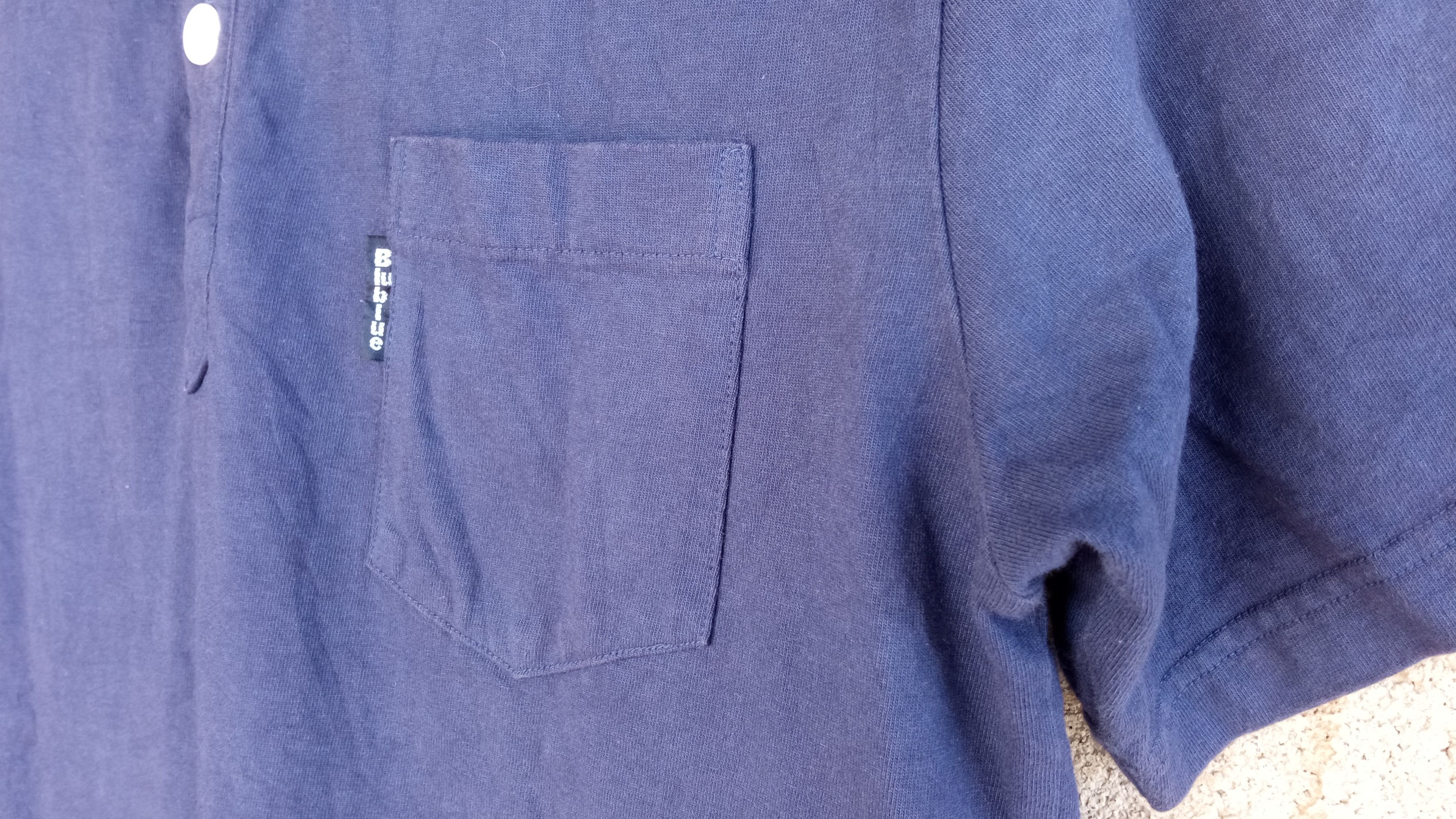 HOLLYWOOD RANCH MARKET × Japanese Brand × Vintage 🔥🔥HR Market Blue Blue Japan T-shirt Size US M / EU 48-50 / 2 - 10 Thumbnail