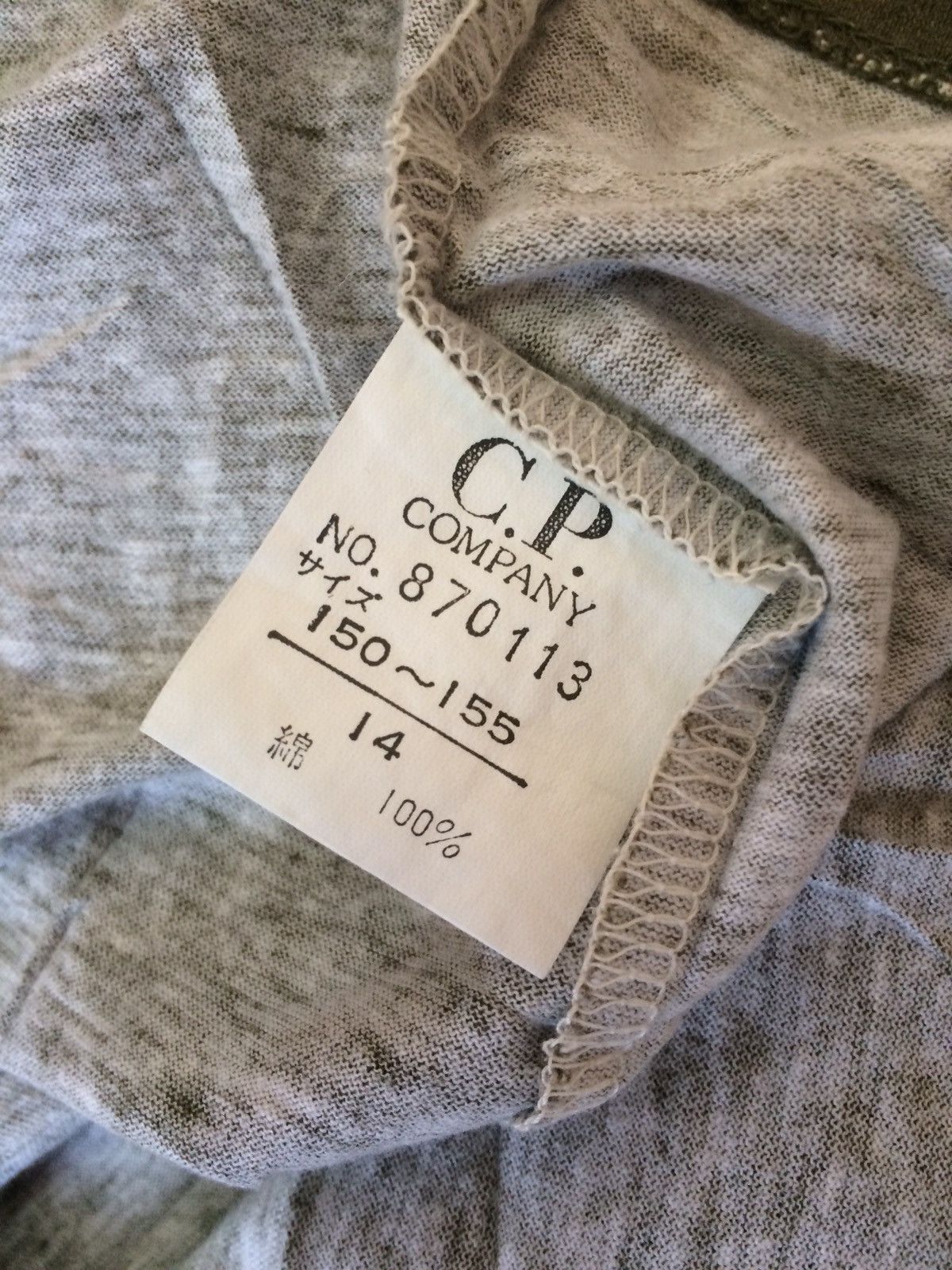 C.P. Company 🔥🔥Vintage CP Company Spell Out Logo T-Shirt Size US S / EU 44-46 / 1 - 9 Thumbnail