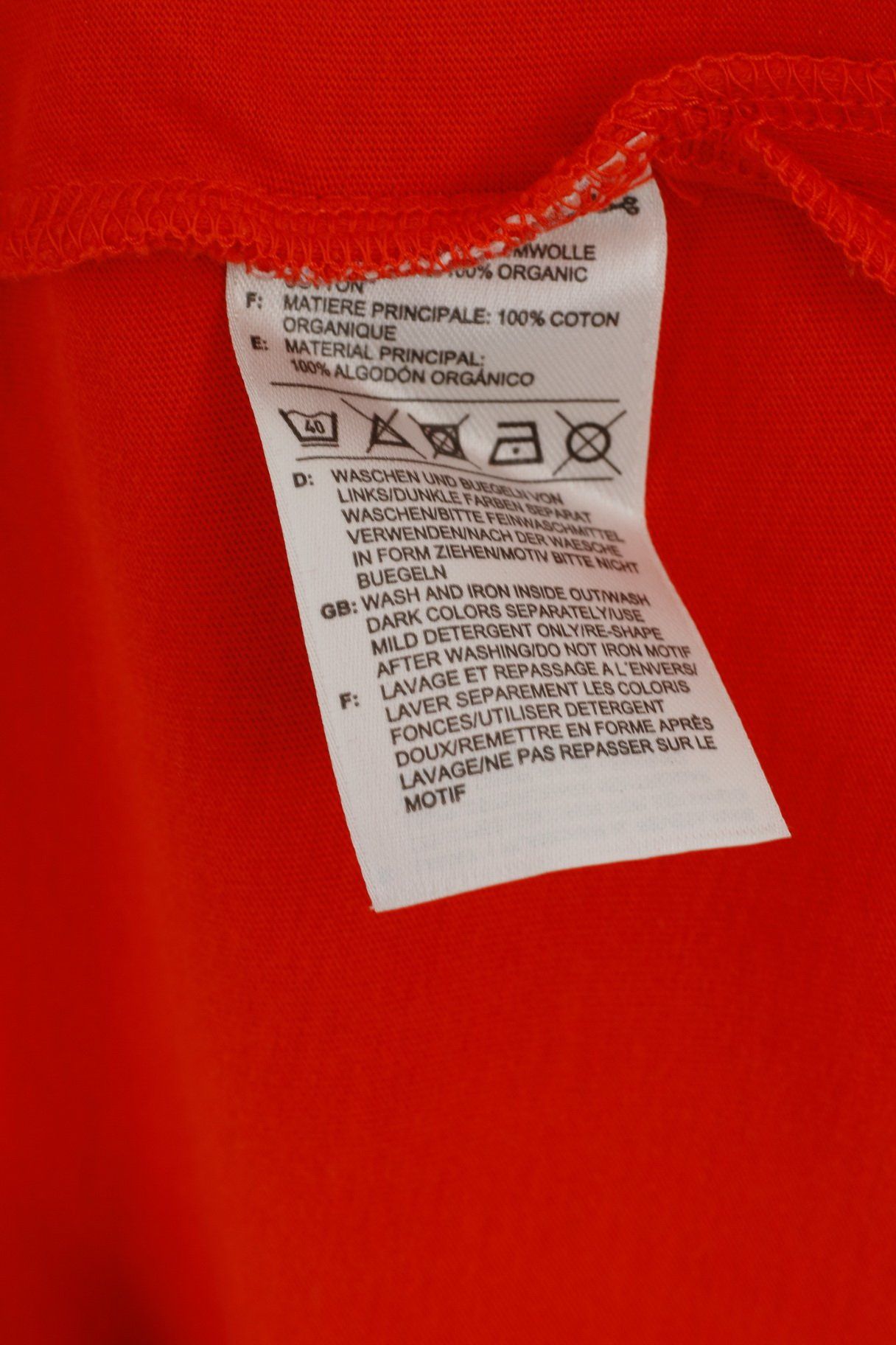 Adidas × Vintage Adidas Men XL T-Shirt Orange 100% Cotton Active Run 2660 Size US XL / EU 56 / 4 - 4 Thumbnail