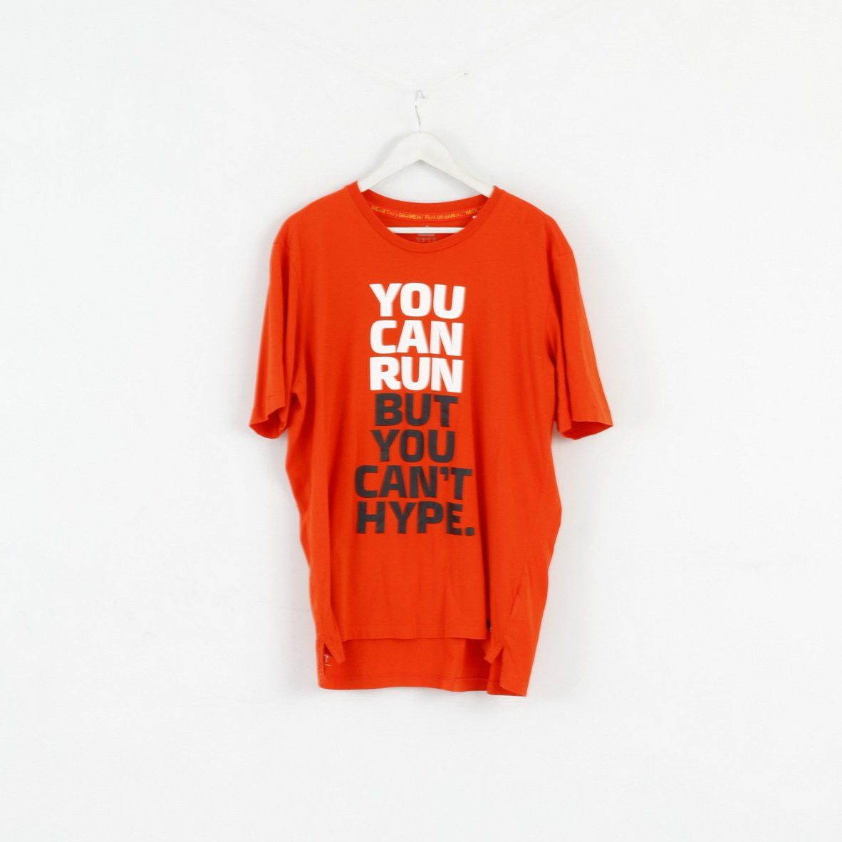 Adidas × Vintage Adidas Men XL T-Shirt Orange 100% Cotton Active Run 2660 Size US XL / EU 56 / 4 - 1 Thumbnail
