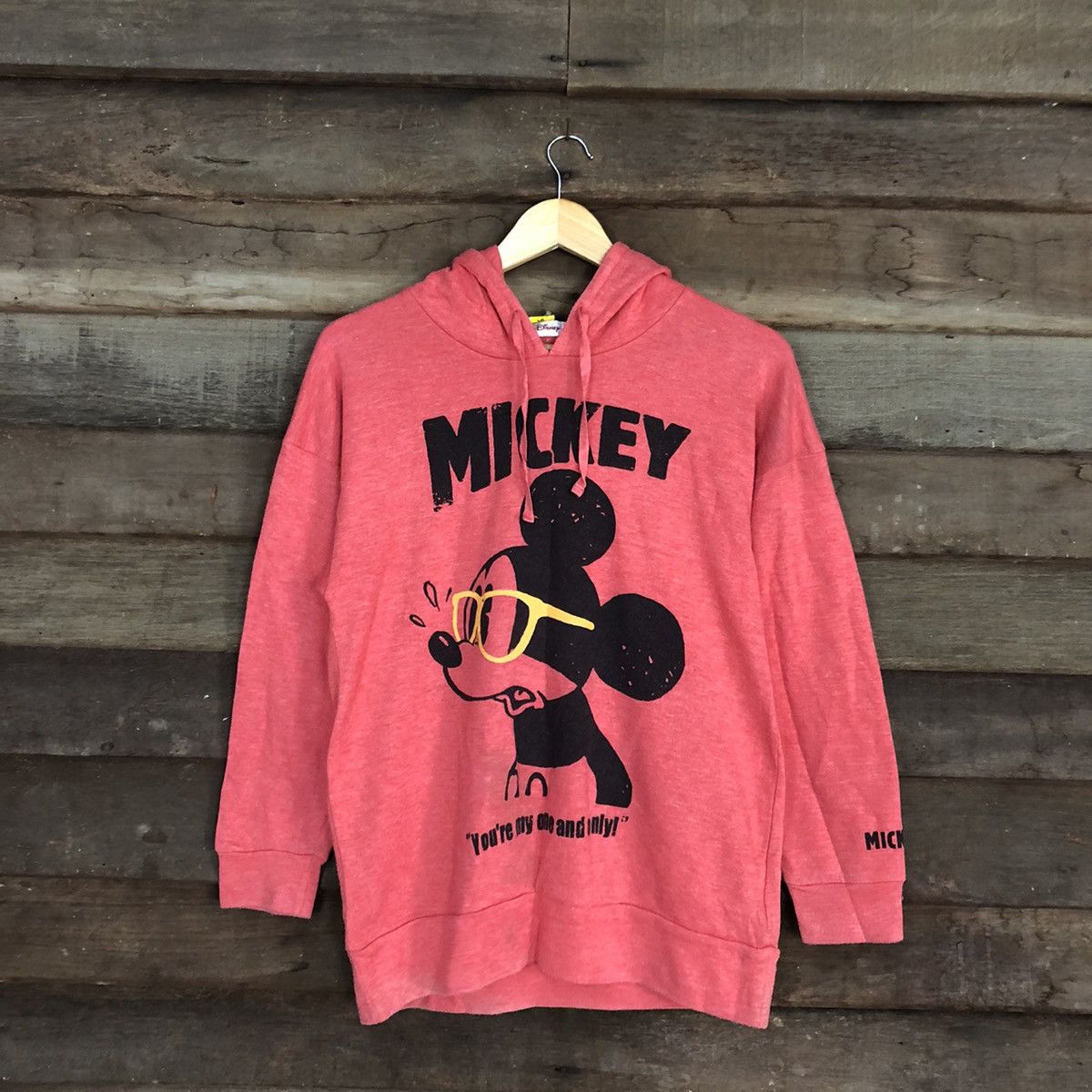 Disney × Mickey Mouse Mickey Mouse Disney Big Logo Sweatshirt hoodie #3766 Size US M / EU 48-50 / 2 - 1 Thumbnail