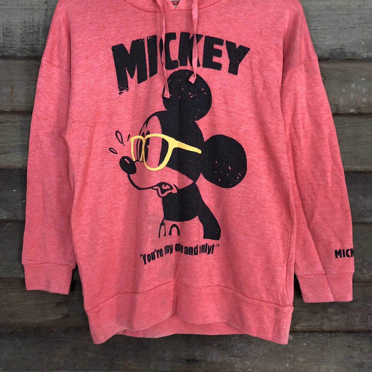 Disney × Mickey Mouse Mickey Mouse Disney Big Logo Sweatshirt hoodie #3766 Size US M / EU 48-50 / 2 - 8 Thumbnail
