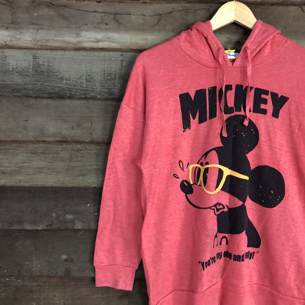 Disney × Mickey Mouse Mickey Mouse Disney Big Logo Sweatshirt hoodie #3766 Size US M / EU 48-50 / 2 - 7 Thumbnail