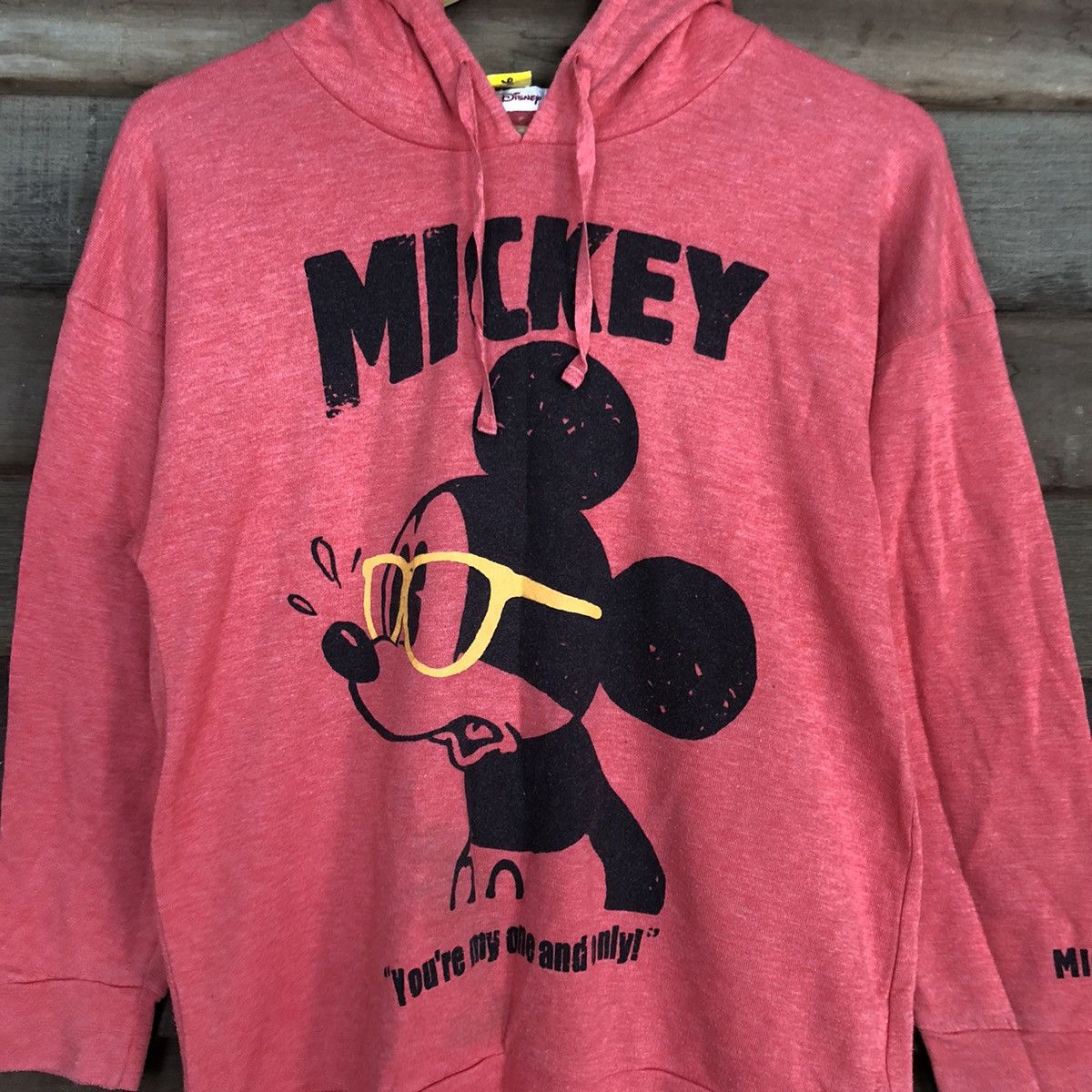 Disney × Mickey Mouse Mickey Mouse Disney Big Logo Sweatshirt hoodie #3766 Size US M / EU 48-50 / 2 - 10 Thumbnail