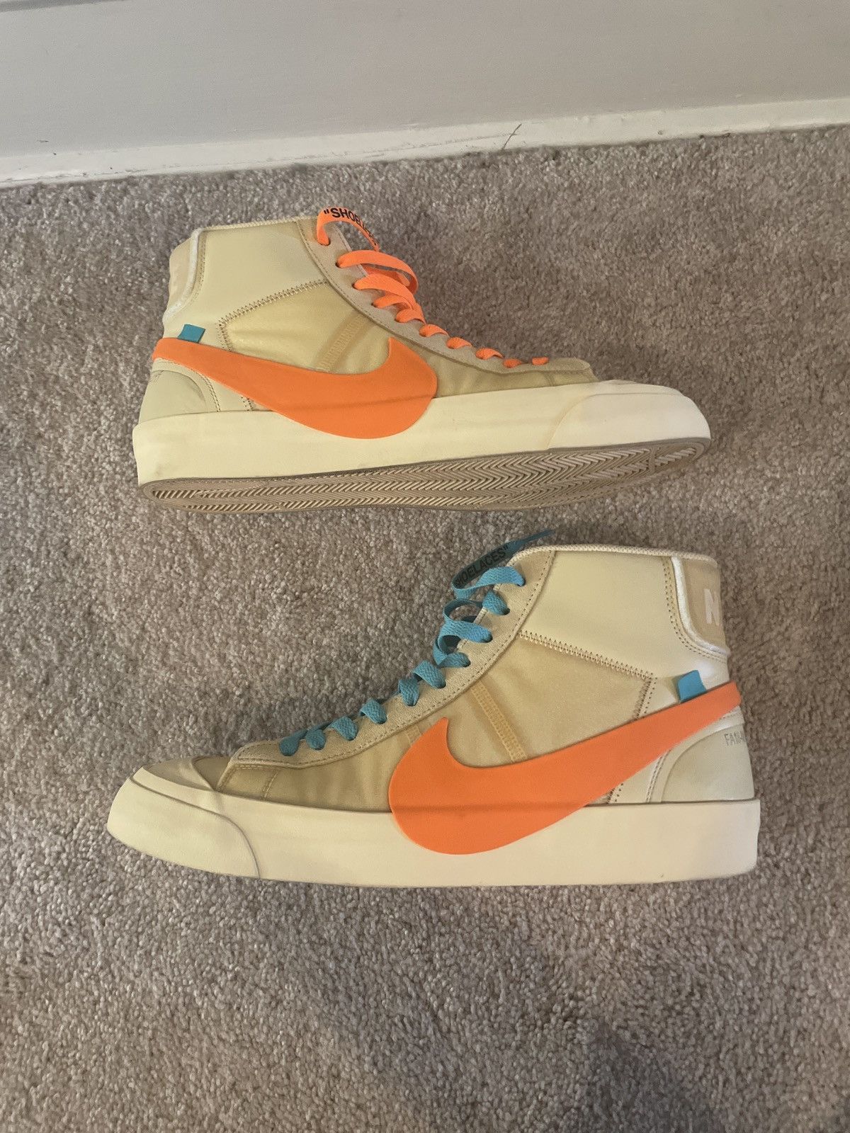 Nike × Off-White Off White Nike Blazer All Hallows Eve | Grailed