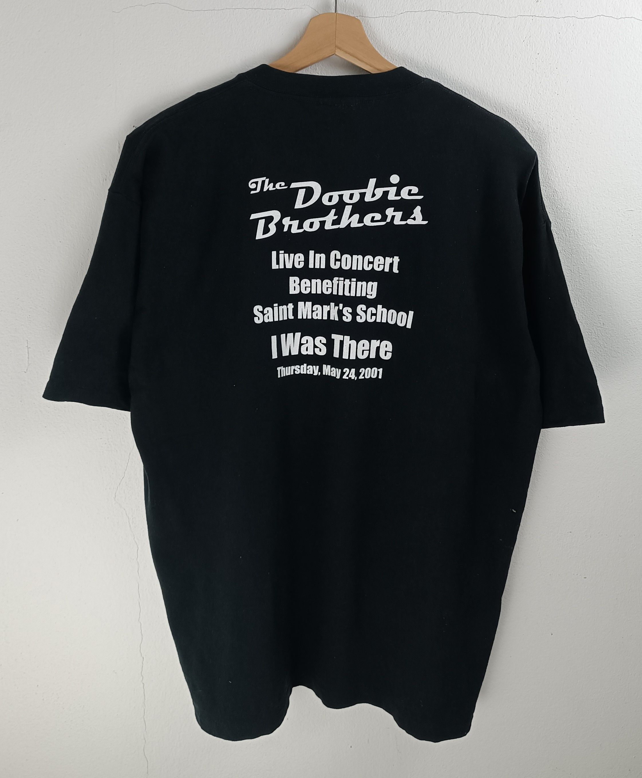 Band Tees VINTAGE '01 DOOBIE BROTHERS LIVE IN CONCERT TEE Size US XL / EU 56 / 4 - 4 Thumbnail