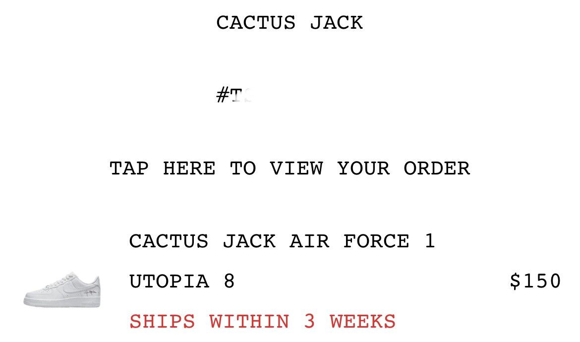 Nike × Travis Scott NIKE x CACTUS JACK AIR FORCE 1 UTOPIA Size US 8 / EU 41 - 14 Thumbnail