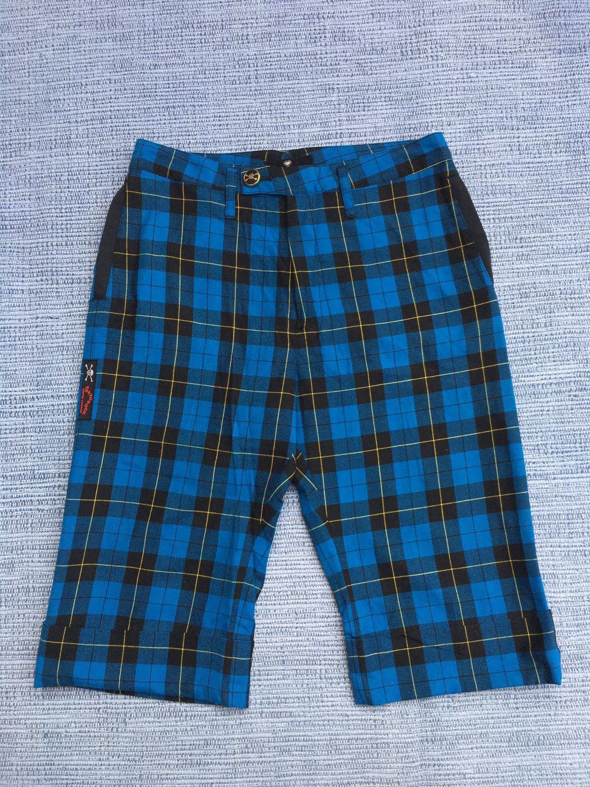 Japanese Brand super lovers blue tartan Size US 28 / EU 44 - 1 Thumbnail