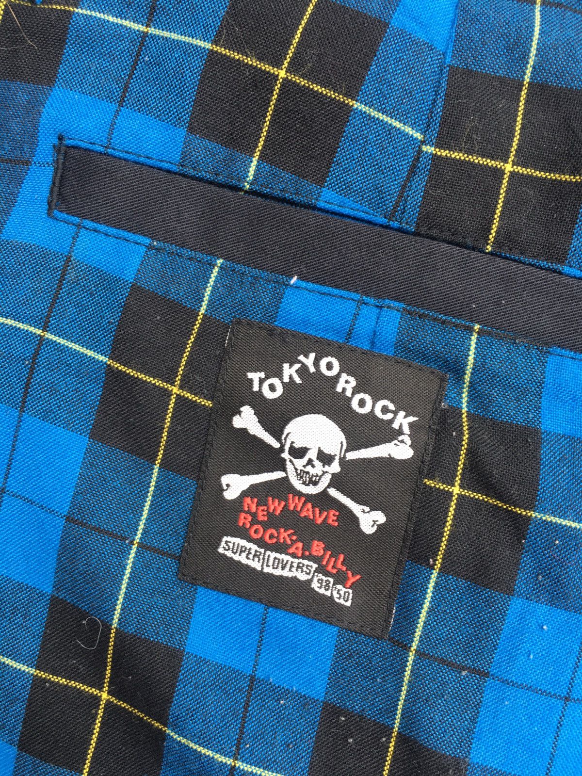 Japanese Brand super lovers blue tartan Size US 28 / EU 44 - 8 Thumbnail