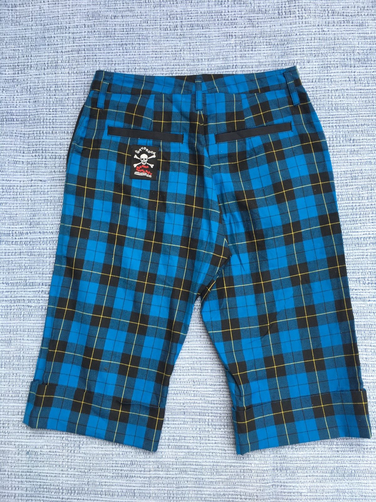 Japanese Brand super lovers blue tartan Size US 28 / EU 44 - 7 Thumbnail