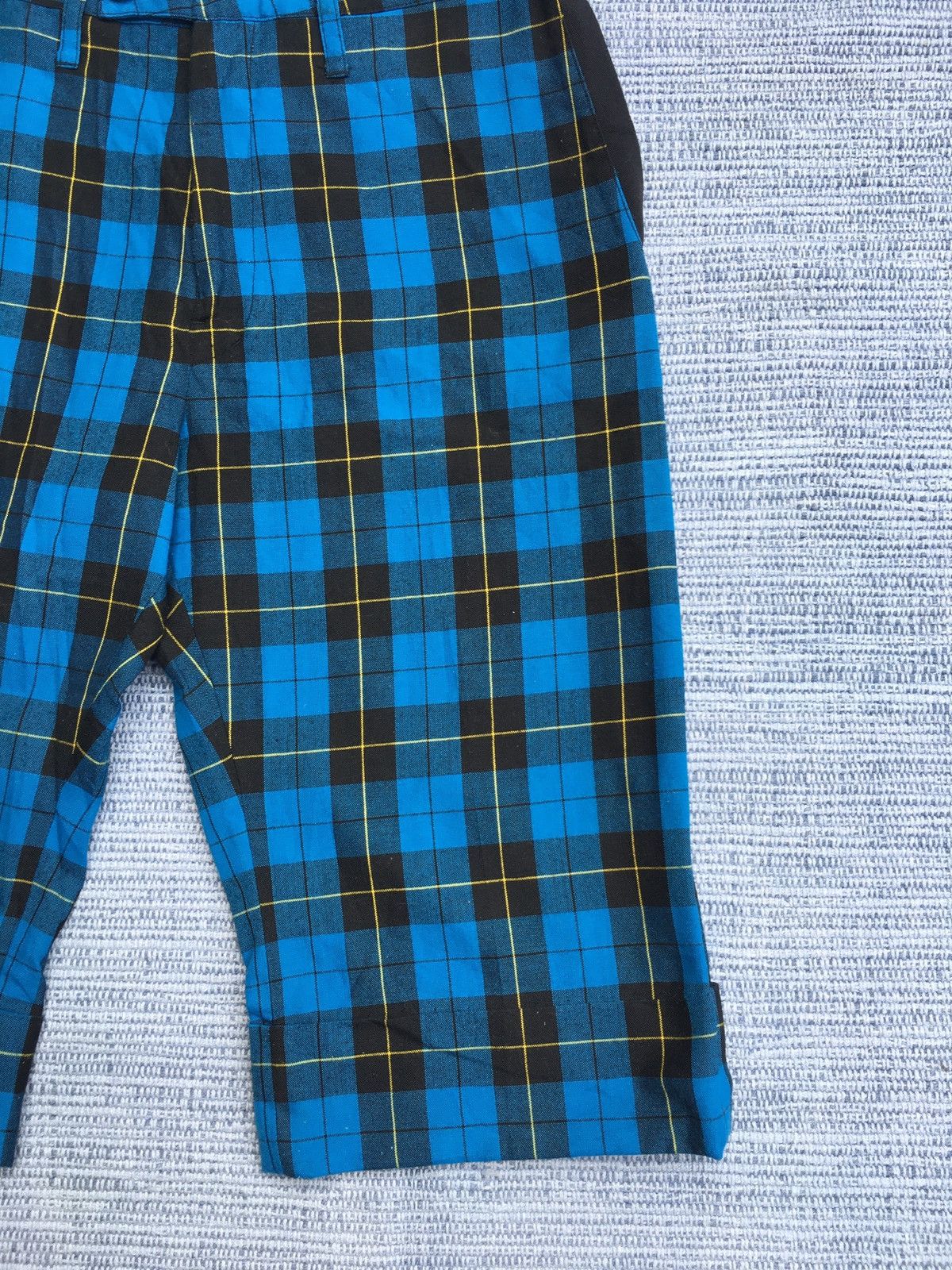 Japanese Brand super lovers blue tartan Size US 28 / EU 44 - 3 Thumbnail