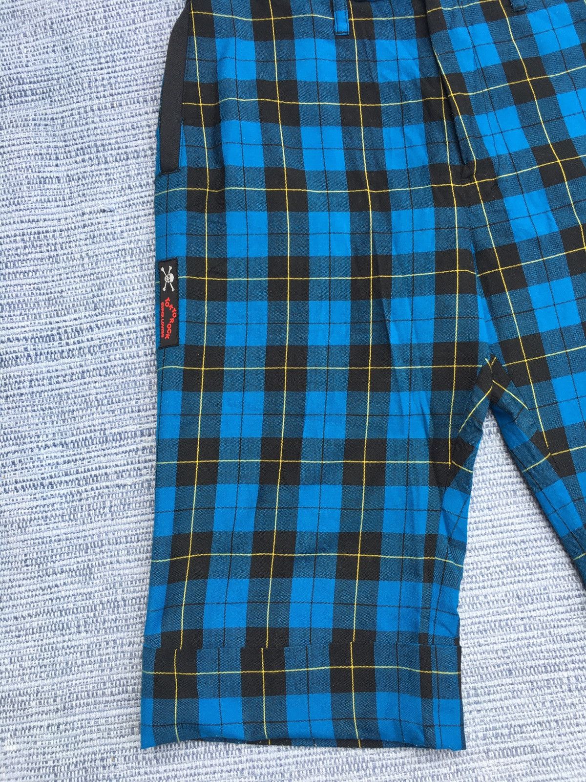 Japanese Brand super lovers blue tartan Size US 28 / EU 44 - 4 Thumbnail