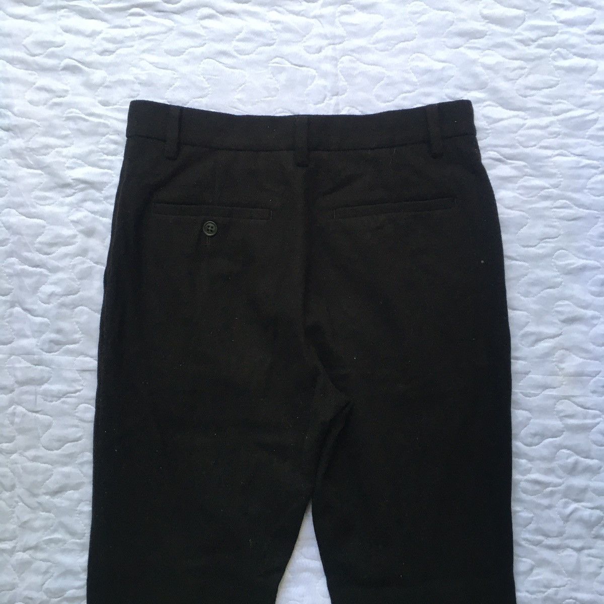 Jil Sander × Uniqlo black wool pants Size US 26 / EU 42 - 7 Thumbnail