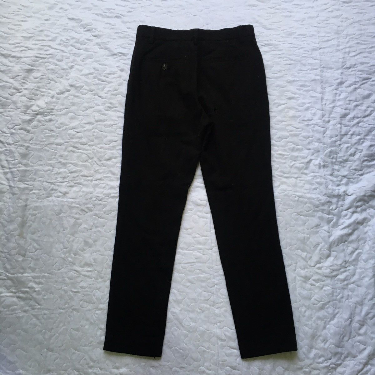 Jil Sander × Uniqlo black wool pants Size US 26 / EU 42 - 6 Thumbnail