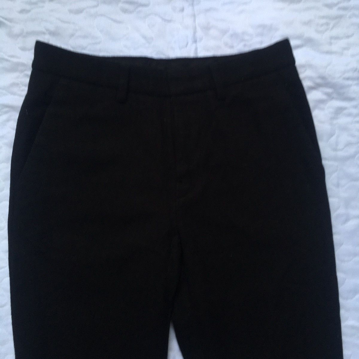 Jil Sander × Uniqlo black wool pants Size US 26 / EU 42 - 1 Thumbnail