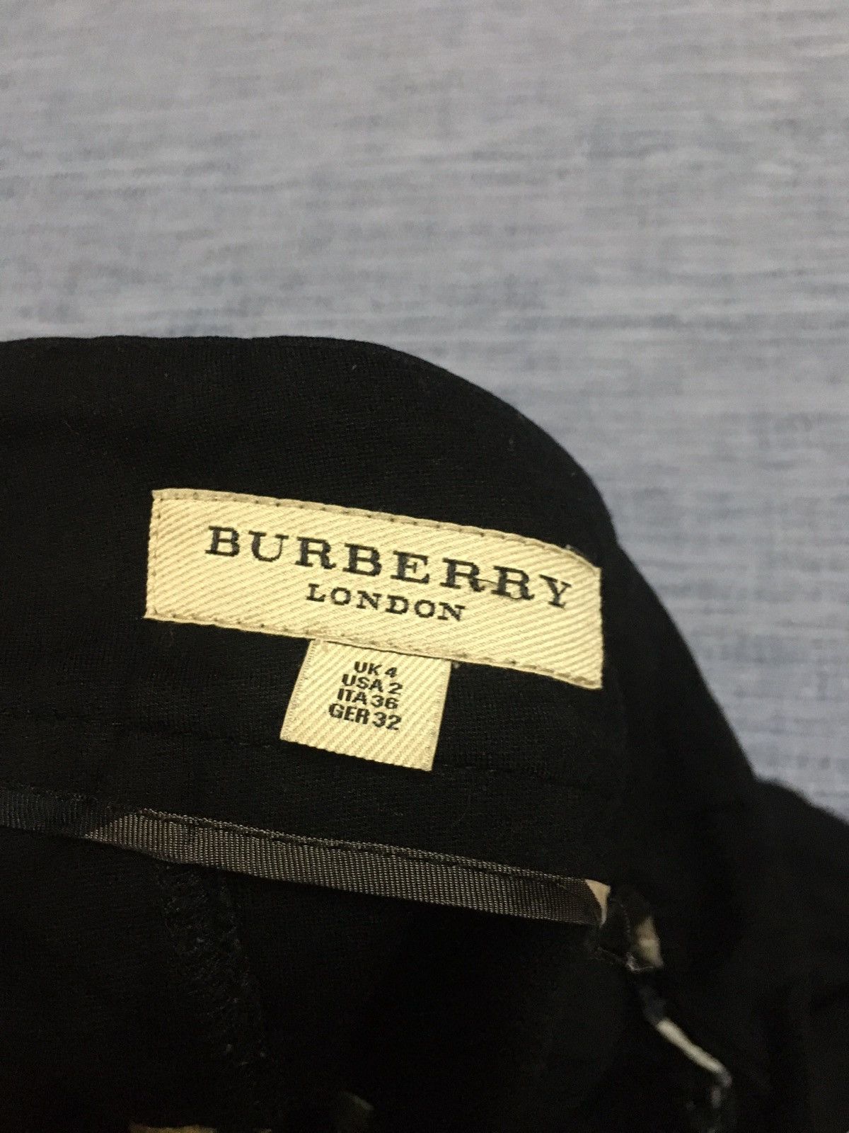 Burberry black pants Size US 26 / EU 42 - 5 Thumbnail