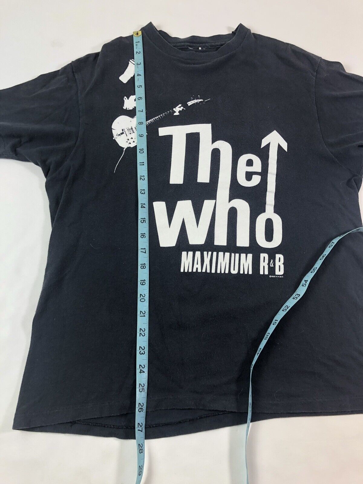 Band Tees × Vintage Vintage 80s The Who Maximum R&B Double Sided Concert T-Shirt Size US S / EU 44-46 / 1 - 11 Thumbnail
