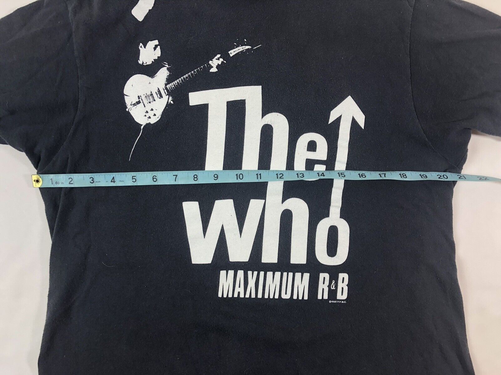Band Tees × Vintage Vintage 80s The Who Maximum R&B Double Sided Concert T-Shirt Size US S / EU 44-46 / 1 - 10 Thumbnail
