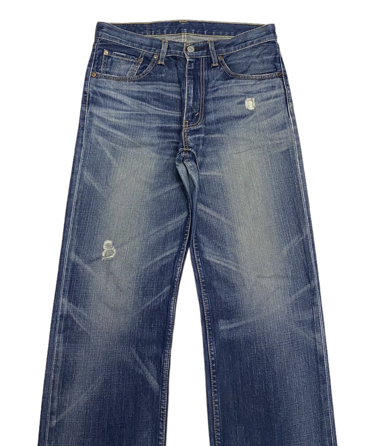 Levi's VINTAGE LEVIS 702 DISTRESSED DENIM JEANS Size US 32 / EU 48 - 7 Thumbnail