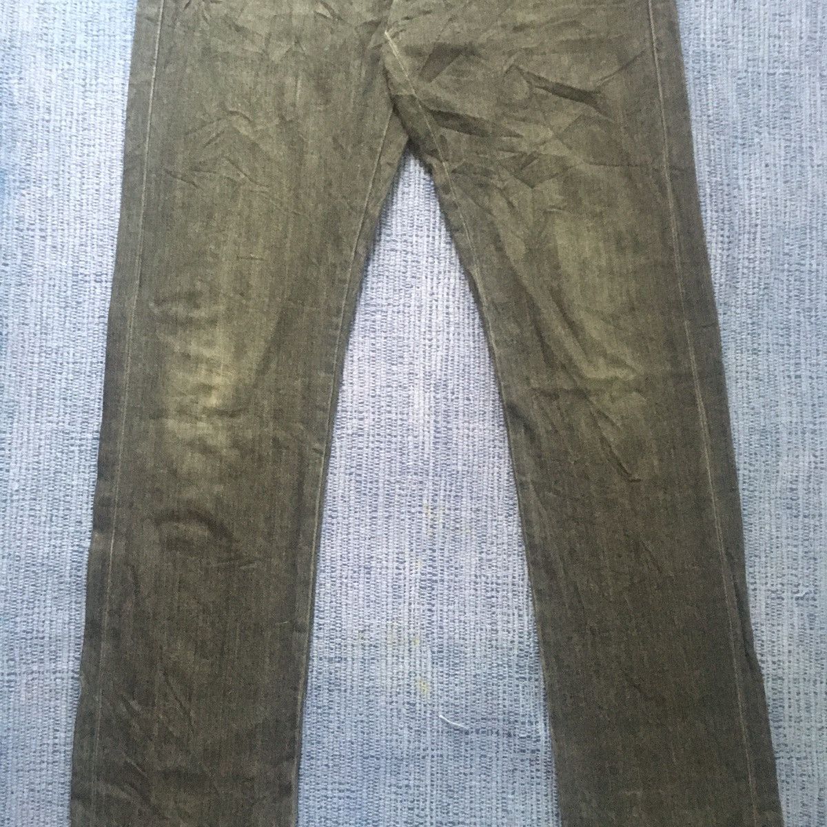 Naked & Famous skinny guy charcoal selvedge Size US 33 - 4 Thumbnail