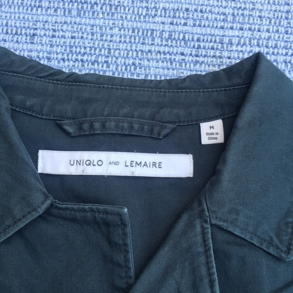 Lemaire × Uniqlo lemair for uniqlo double pocket cotton overshirt Size US M / EU 48-50 / 2 - 3 Thumbnail