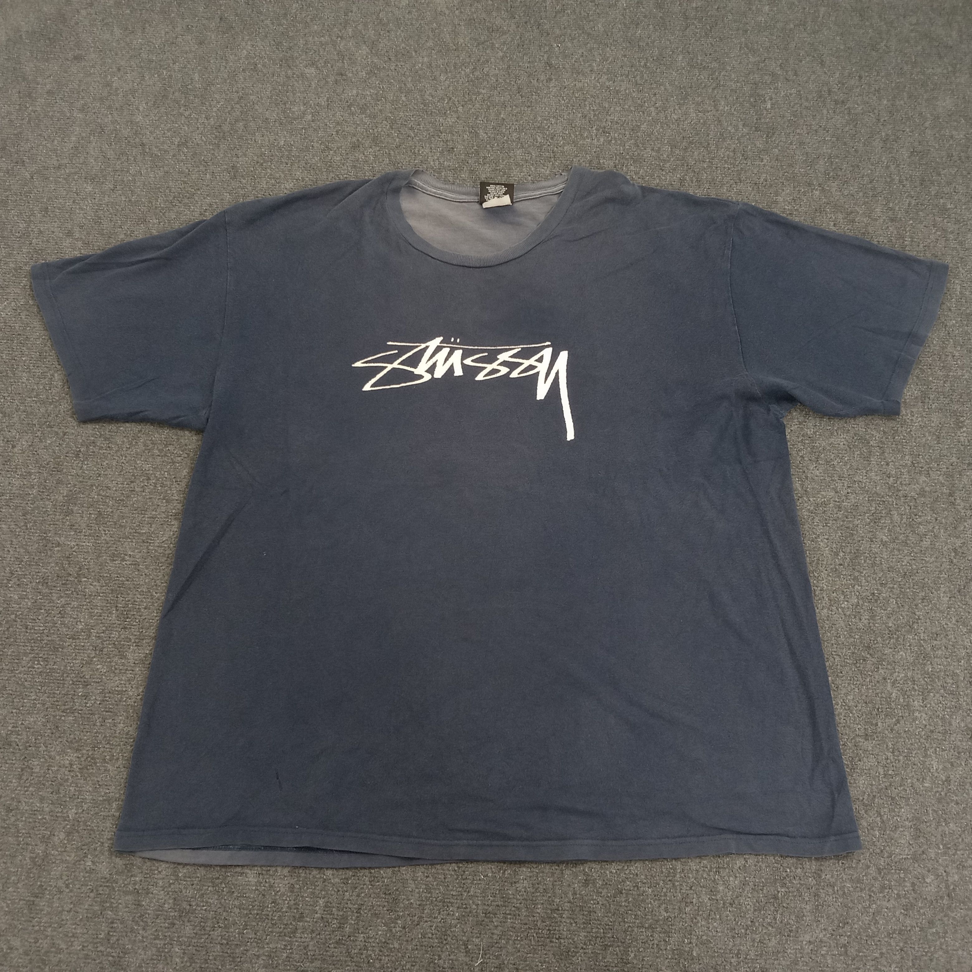 Stussy Stussy Streetwear Skateboard Distressed Tshirt Size US XXL / EU 58 / 5 - 1 Thumbnail
