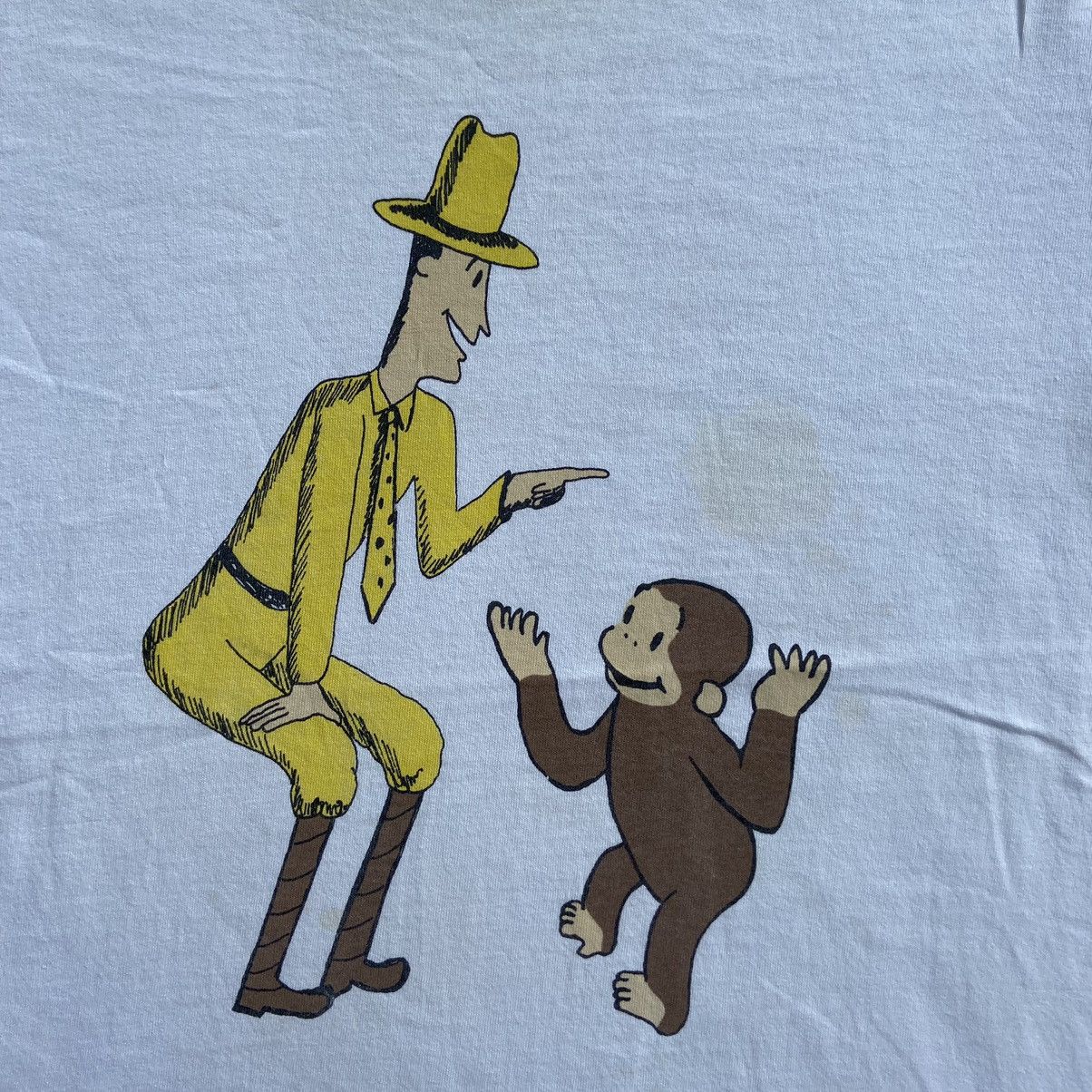 Cartoon Network Curious George american cartoon movie tshirt Size US L / EU 52-54 / 3 - 2 Thumbnail