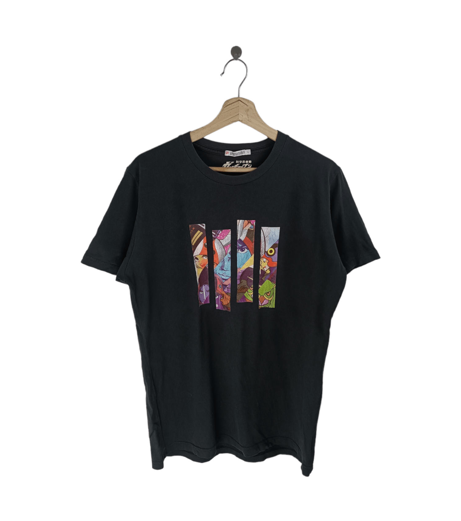 Anime VINTAGE Science Ninja Team Gatchaman TEE power rangers Size US L / EU 52-54 / 3 - 1 Thumbnail