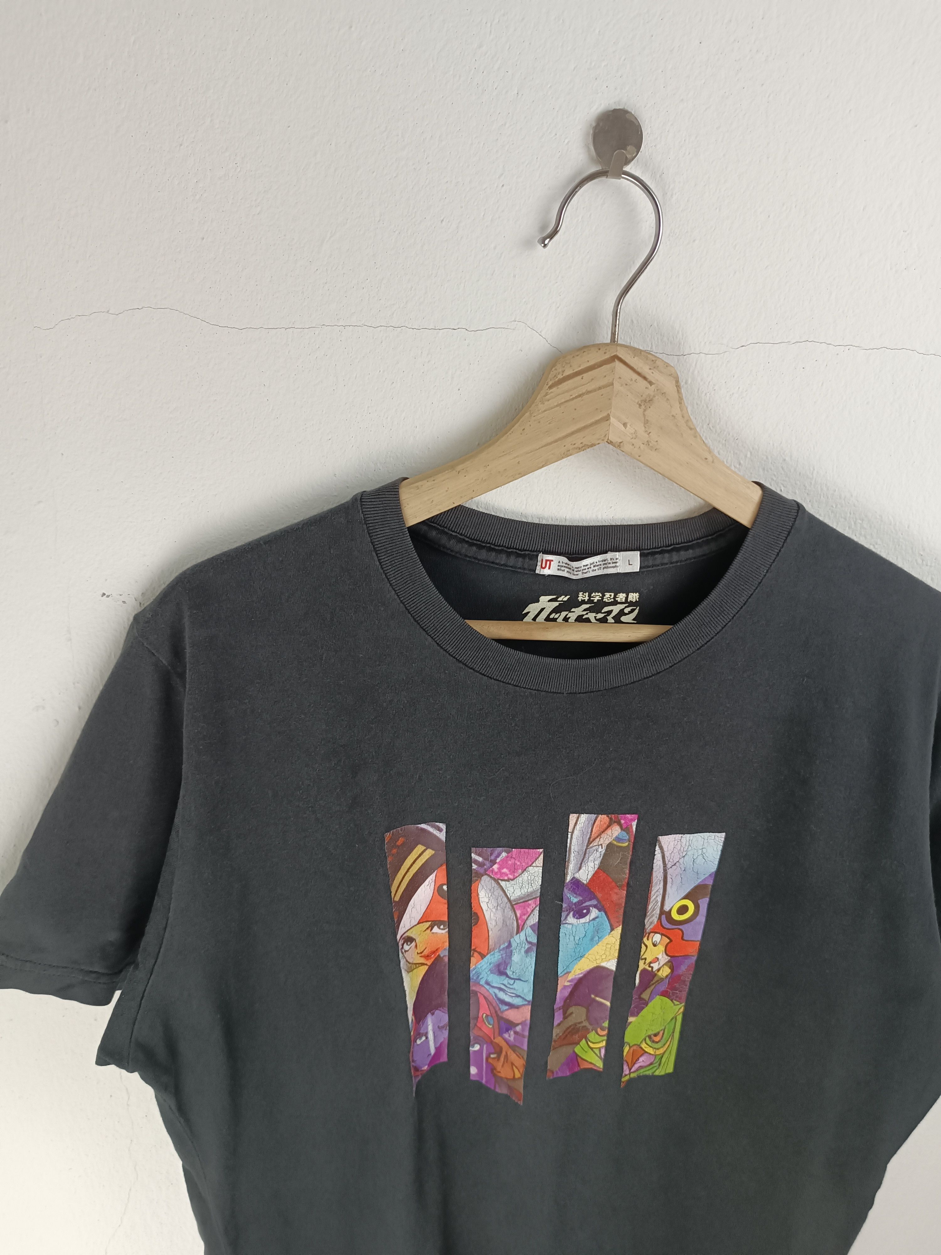 Anime VINTAGE Science Ninja Team Gatchaman TEE power rangers Size US L / EU 52-54 / 3 - 5 Thumbnail