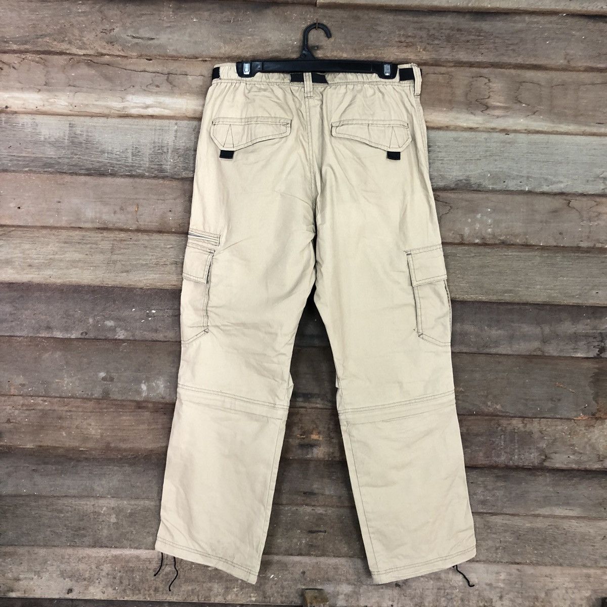 Japanese Brand Japan Brown Multipocket Tactical Cargo Pants #3775 Size US 30 / EU 46 - 9 Thumbnail