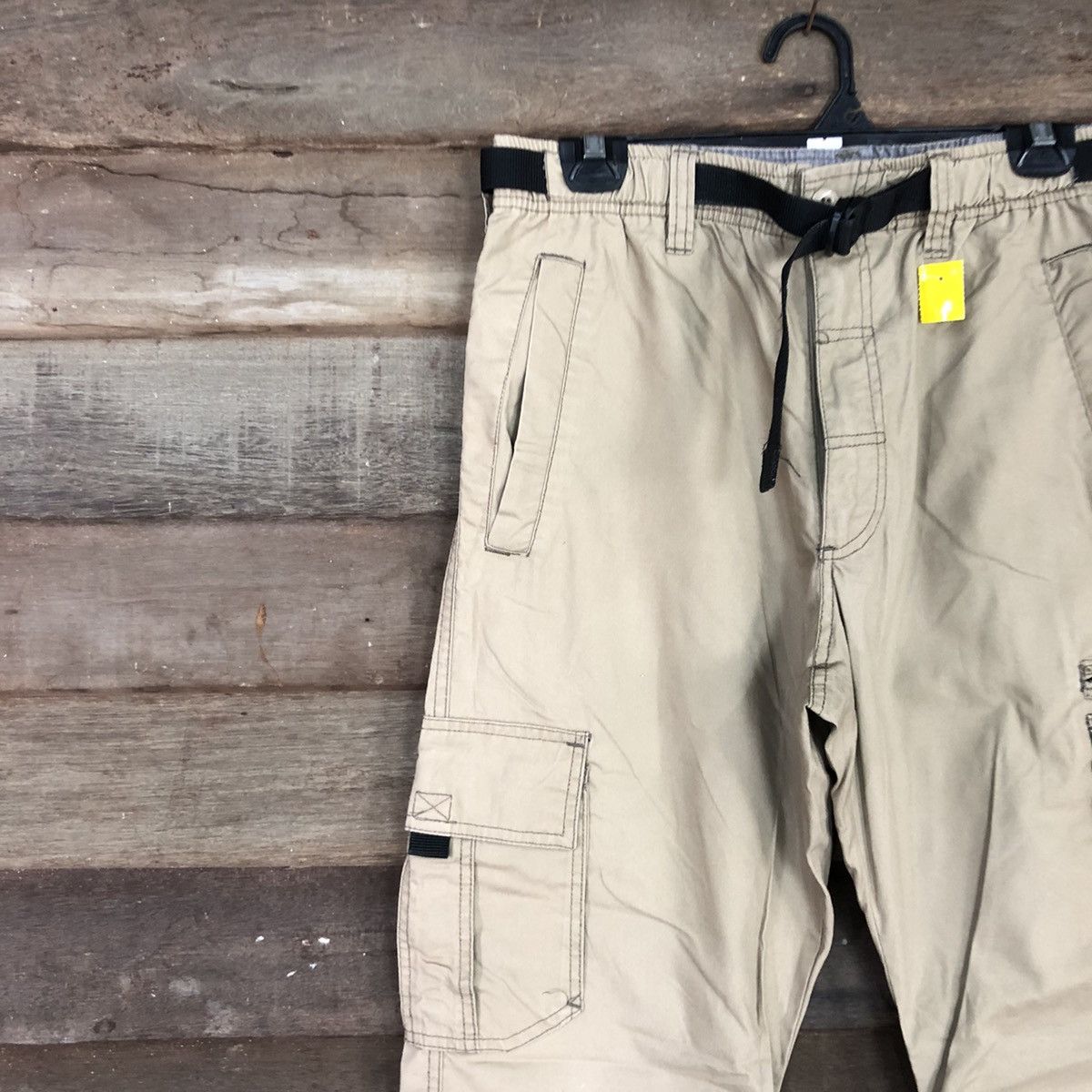 Japanese Brand Japan Brown Multipocket Tactical Cargo Pants #3775 Size US 30 / EU 46 - 6 Thumbnail