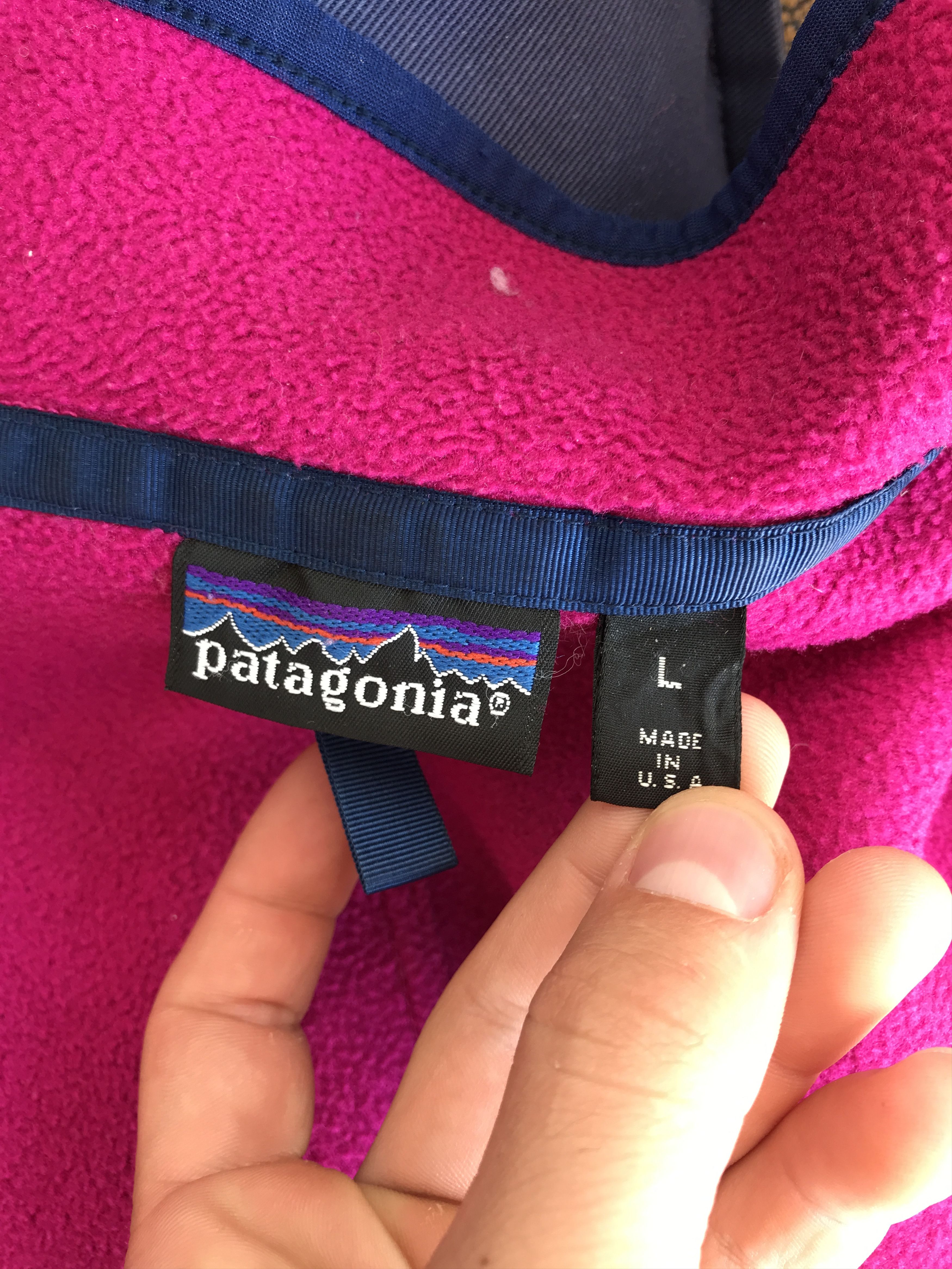 Patagonia Vintage Patagonia SYNCHILLA Snap T Fleece Sweater Size L Size US L / EU 52-54 / 3 - 9 Thumbnail