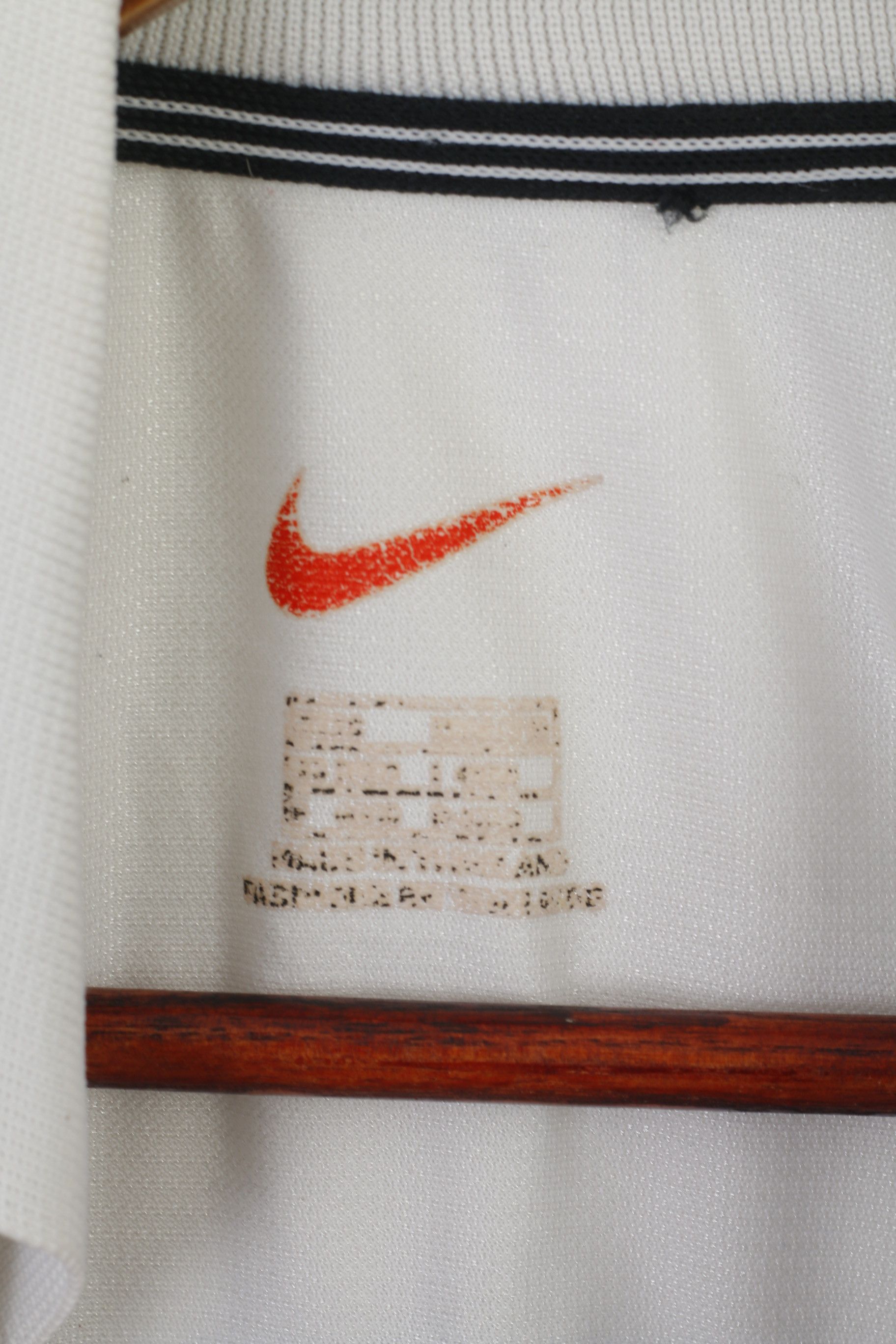 Nike × Vintage Nike Team Men S Polo Shirt Blue Shiny Vintage 8354 Size US S / EU 44-46 / 1 - 6 Thumbnail