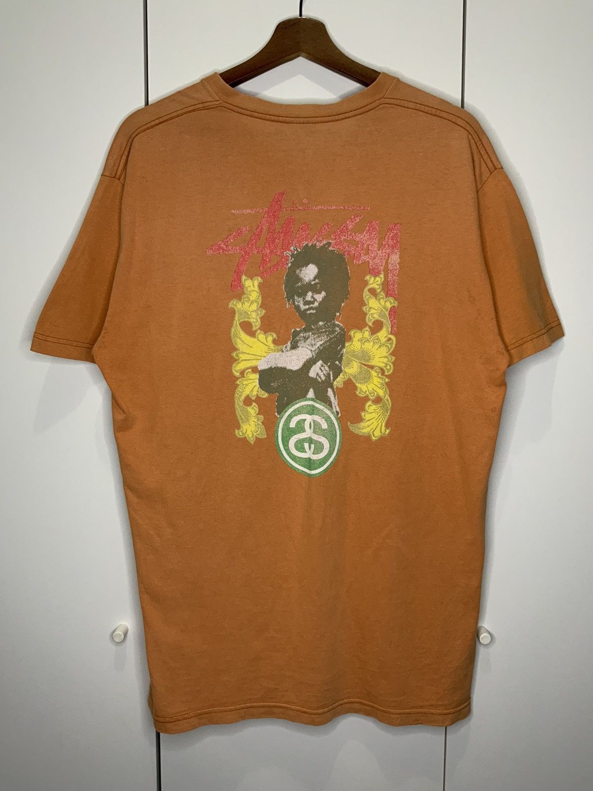 Vintage Stussy x Dreadlock Kids Streetwear Tee