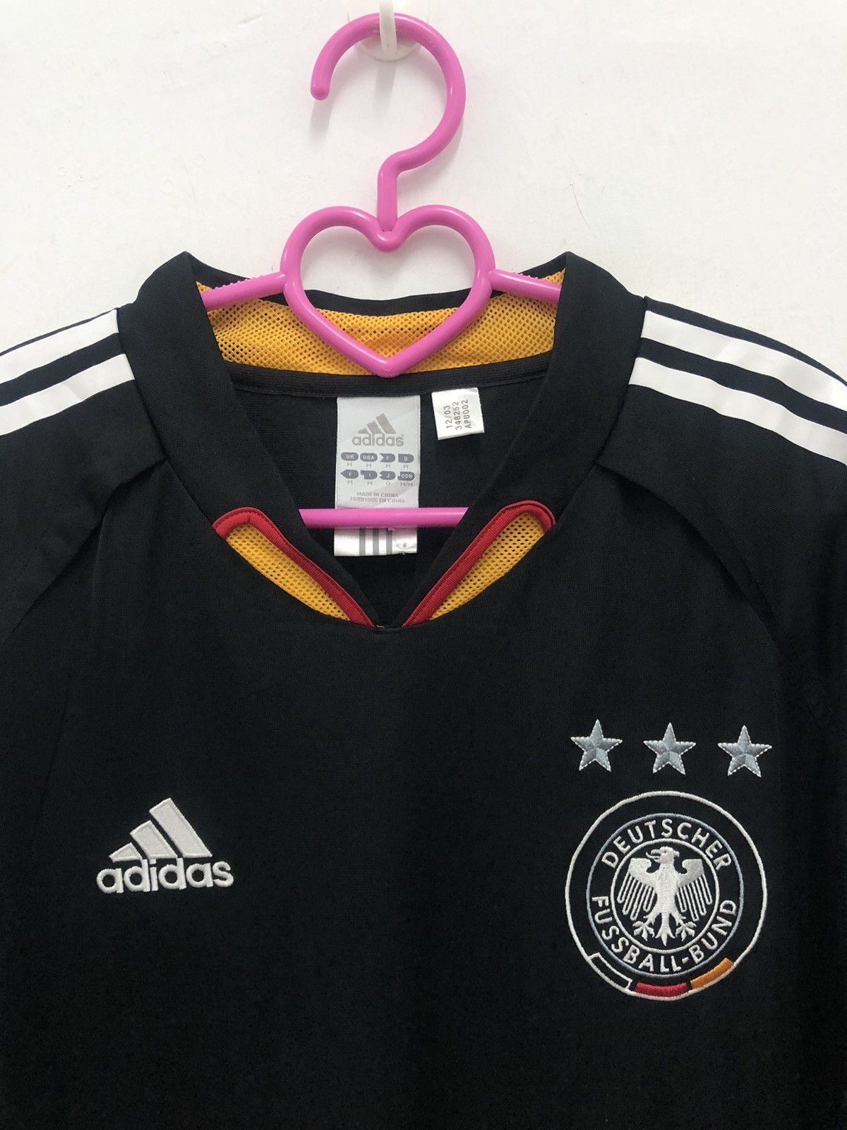 Adidas ADIDAS Germany Deutscher Fussbal- Bund Climacool Jersey Size US M / EU 48-50 / 2 - 2 Thumbnail