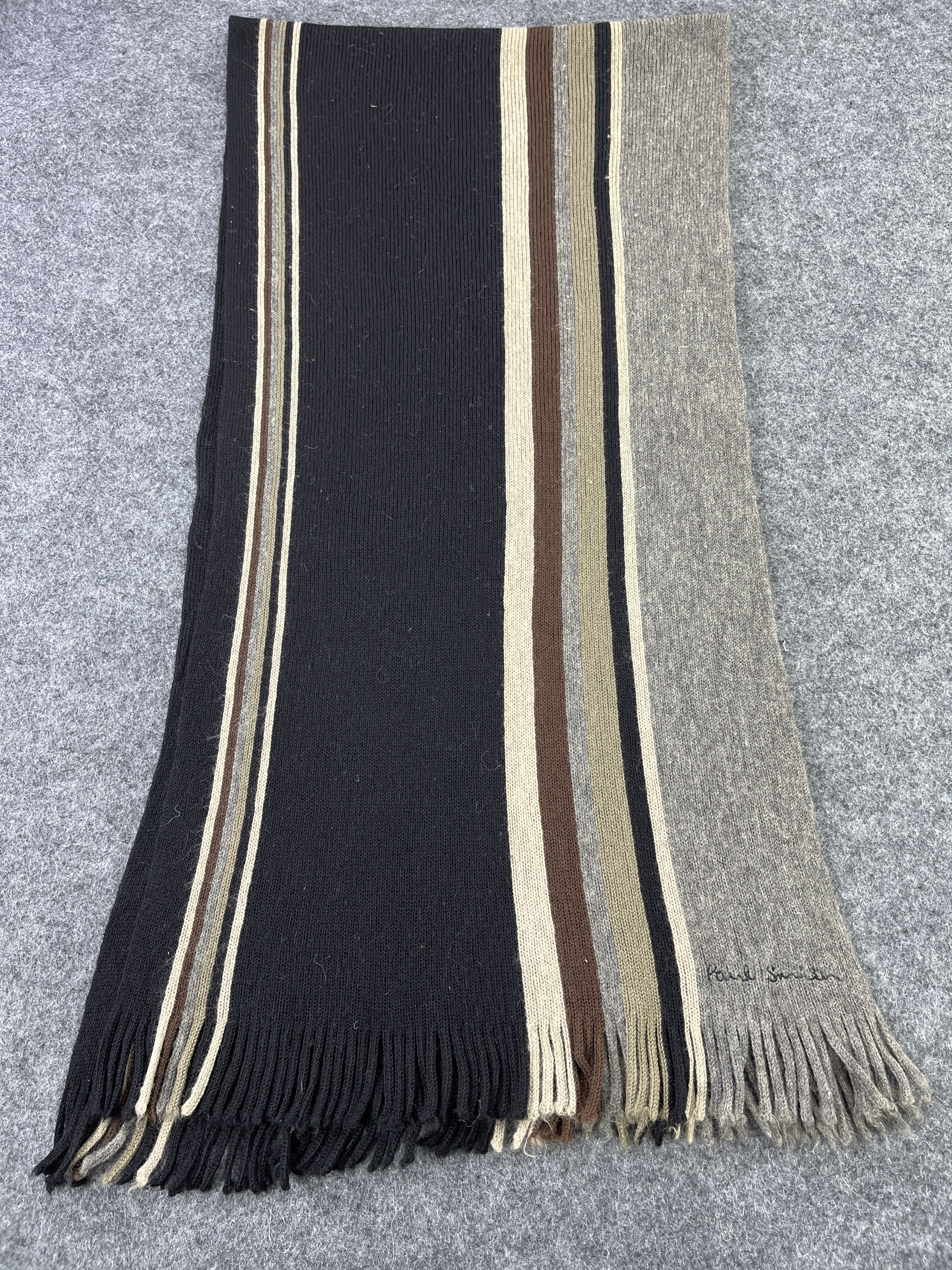 Paul Smith × Vintage PAUL SMITH SCARVES / MUFFLER / NECKWEAR T153 Size ONE SIZE - 2 Thumbnail