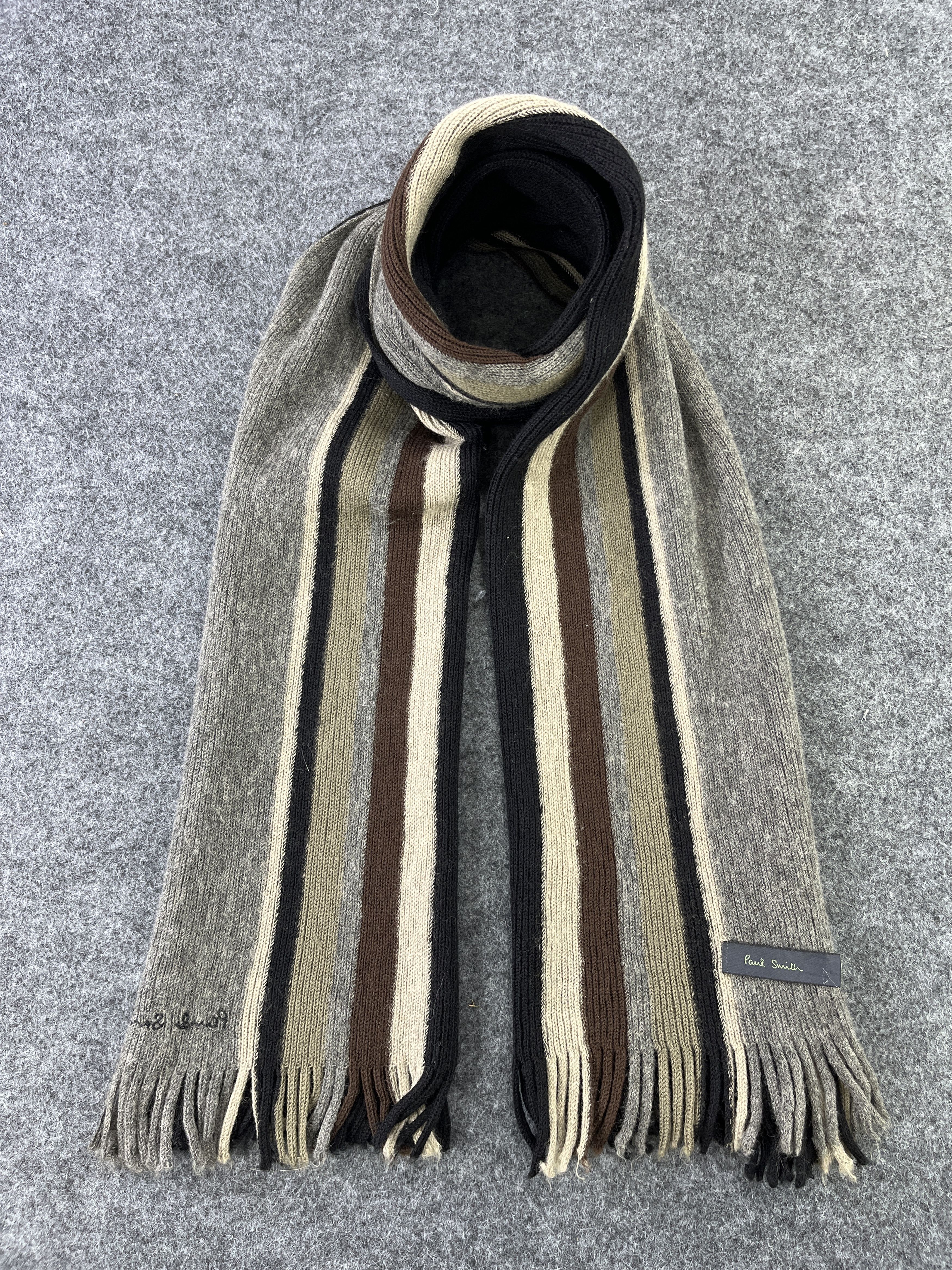 Paul Smith × Vintage PAUL SMITH SCARVES / MUFFLER / NECKWEAR T153 Size ONE SIZE - 1 Thumbnail