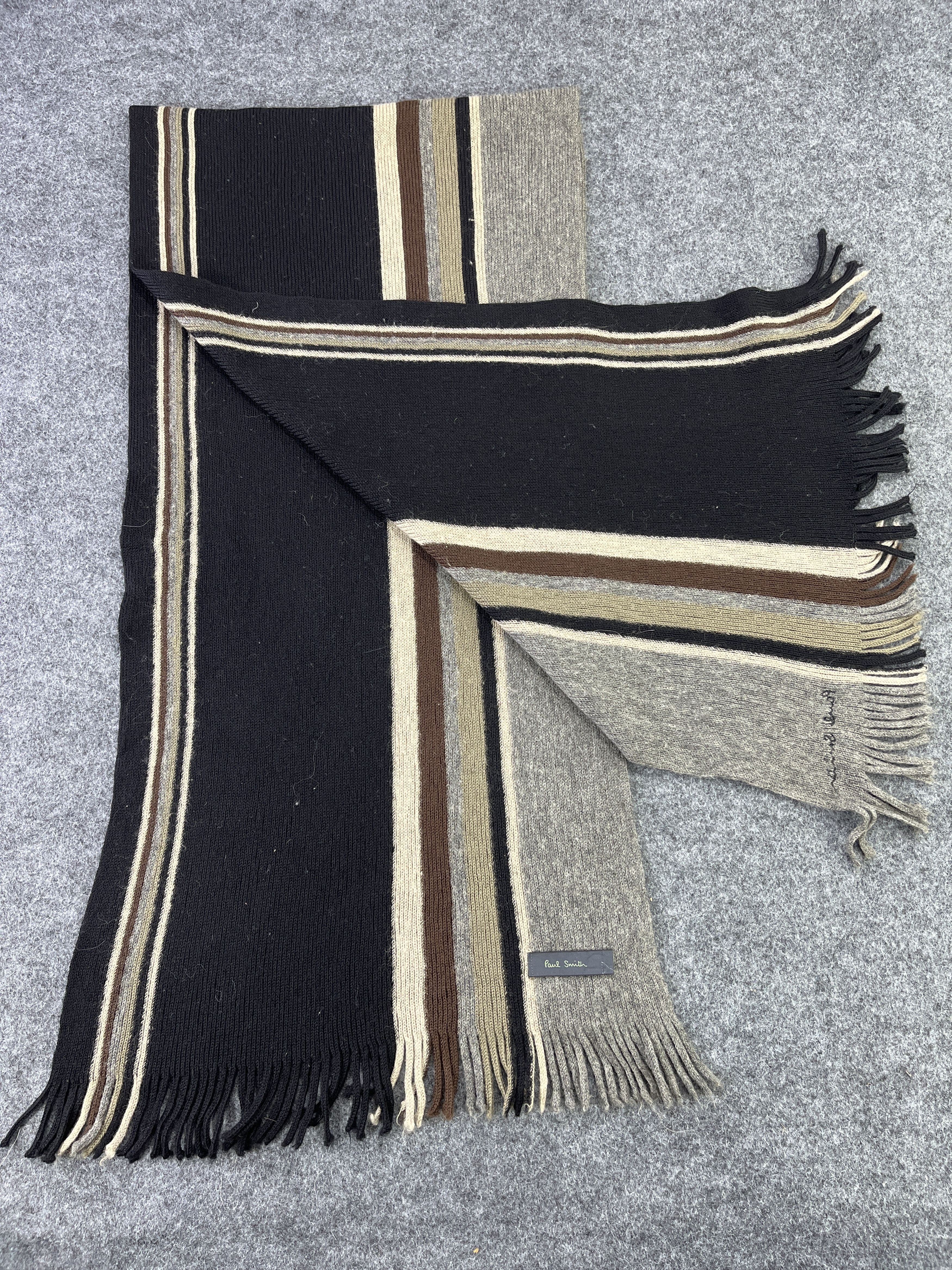 Paul Smith × Vintage PAUL SMITH SCARVES / MUFFLER / NECKWEAR T153 Size ONE SIZE - 4 Thumbnail