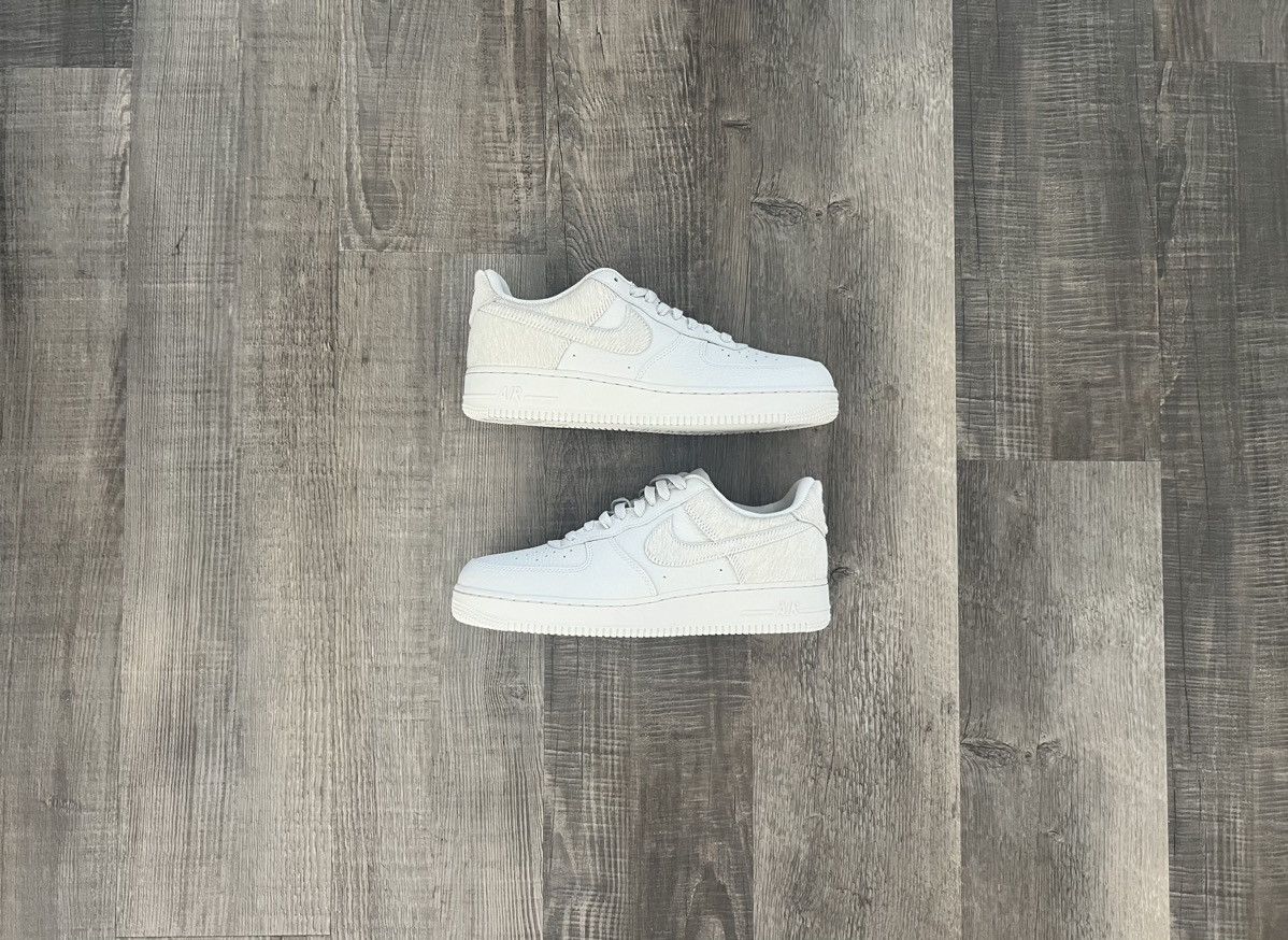 mens white af1 low