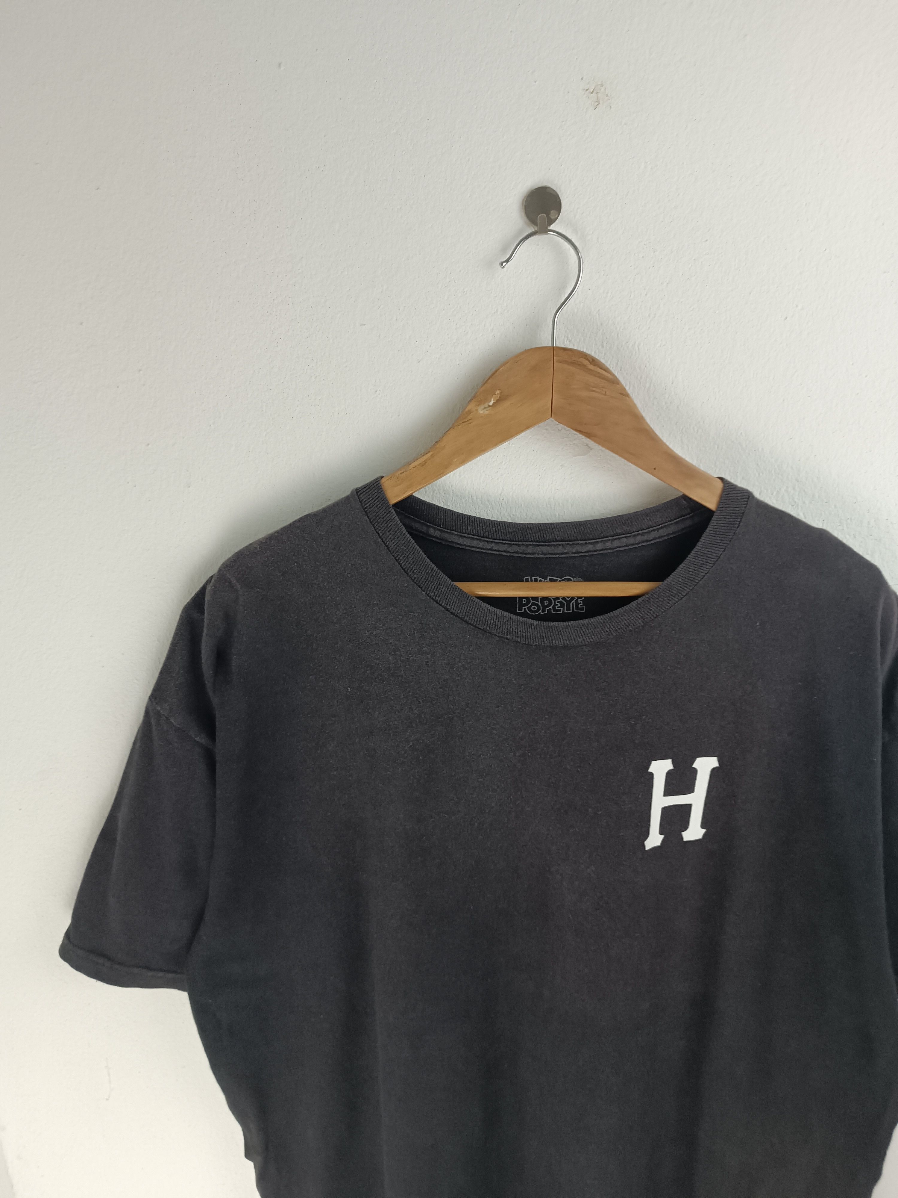 Huf VINTAGE FADED HUF X POPEYE VERY RARE COLLAB TEE Size US XL / EU 56 / 4 - 5 Thumbnail