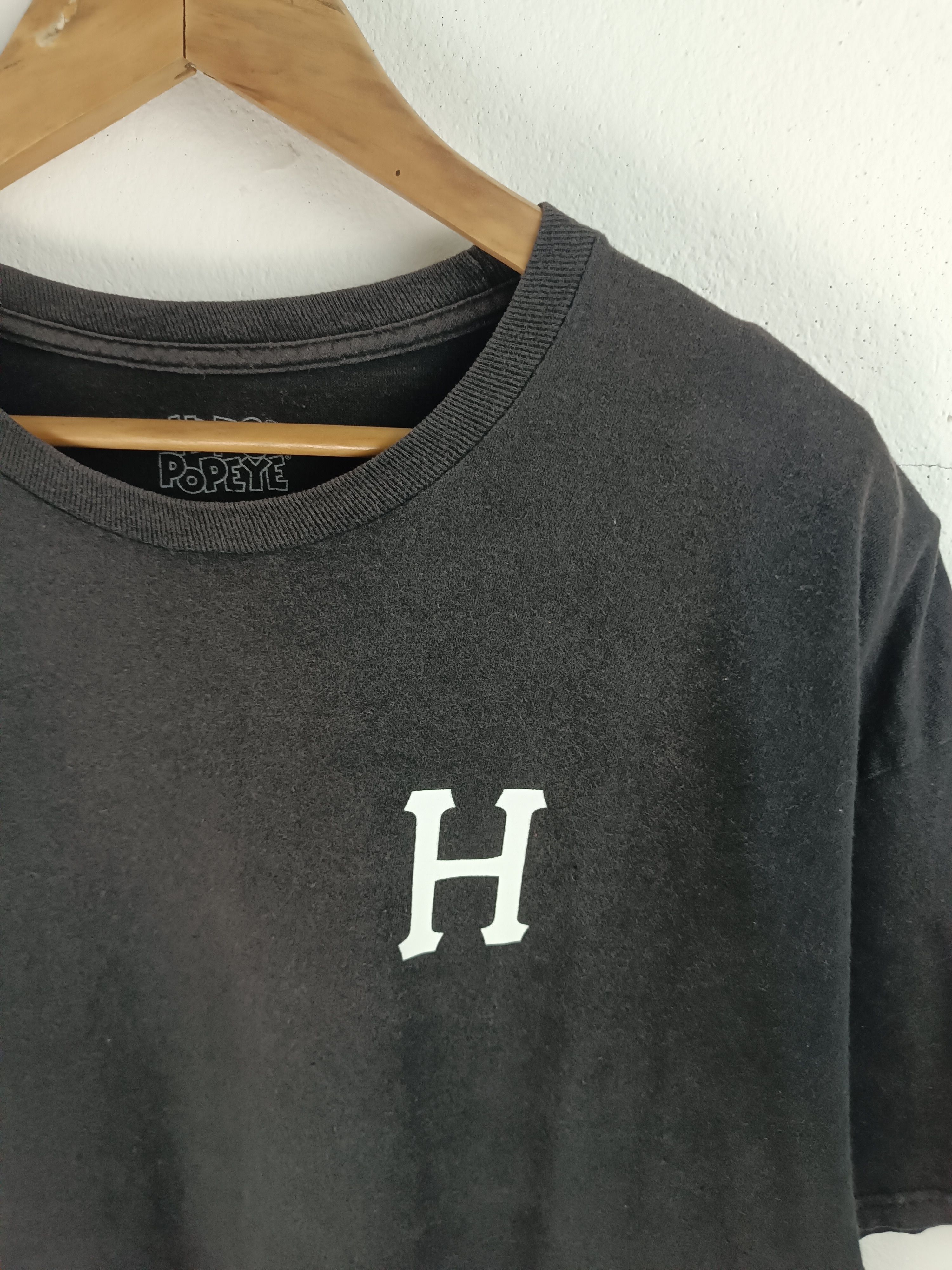 Huf VINTAGE FADED HUF X POPEYE VERY RARE COLLAB TEE Size US XL / EU 56 / 4 - 9 Thumbnail
