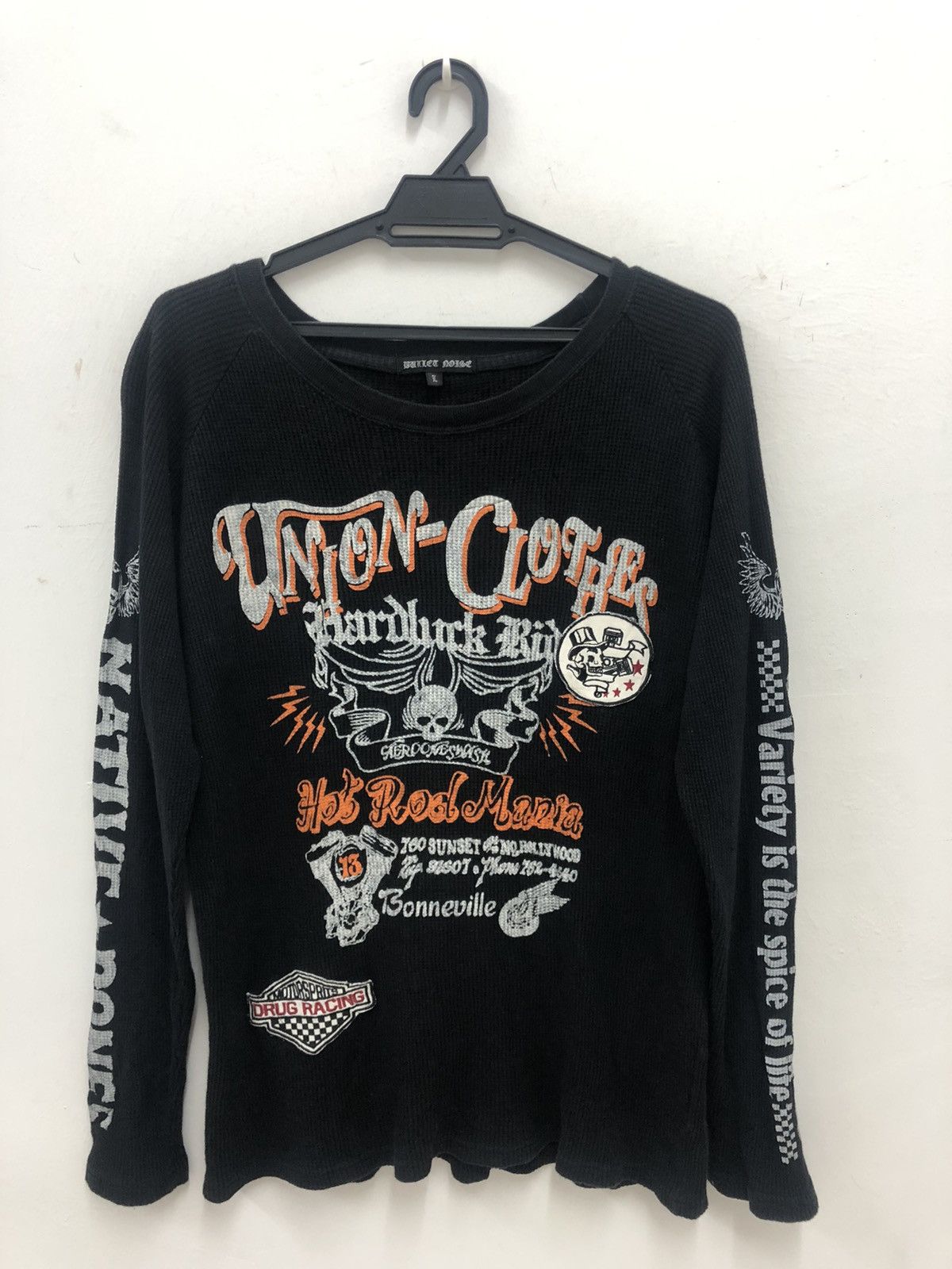 Rare Vintage BULLET NOISE Japan Long Sleeve Shirt