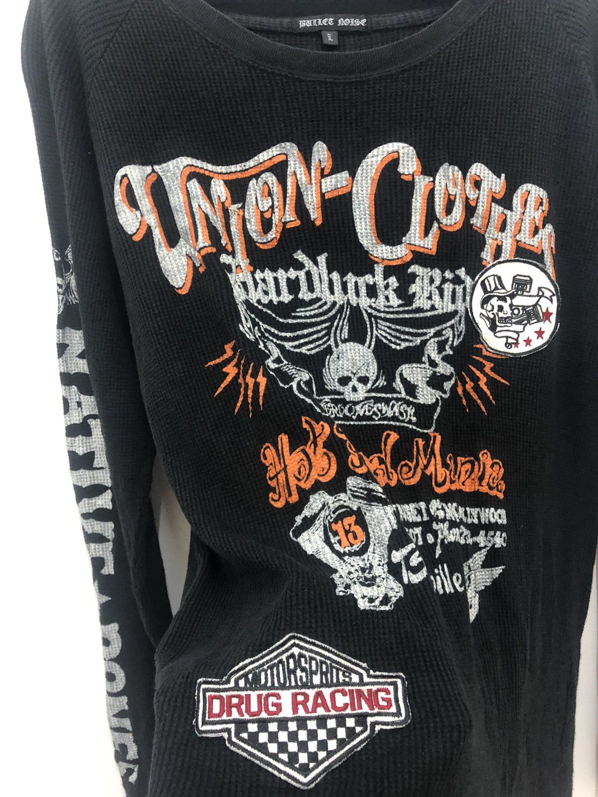 Rare Vintage BULLET NOISE Japan Long Sleeve Shirt