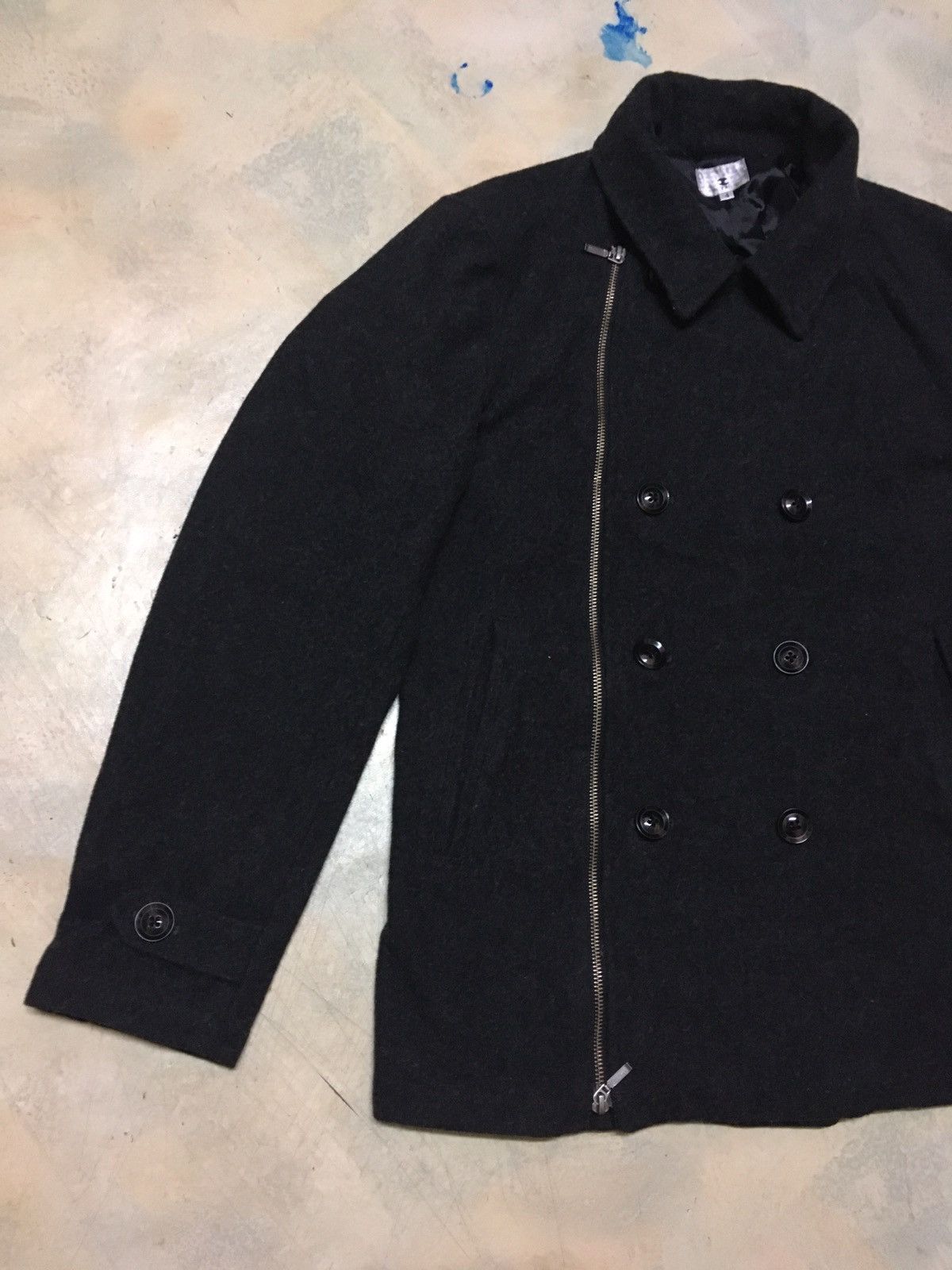 Takeo Kikuchi Takeo Kikuchi Japanese Designer Wool Jacket Avant Garde Size US L / EU 52-54 / 3 - 2 Thumbnail